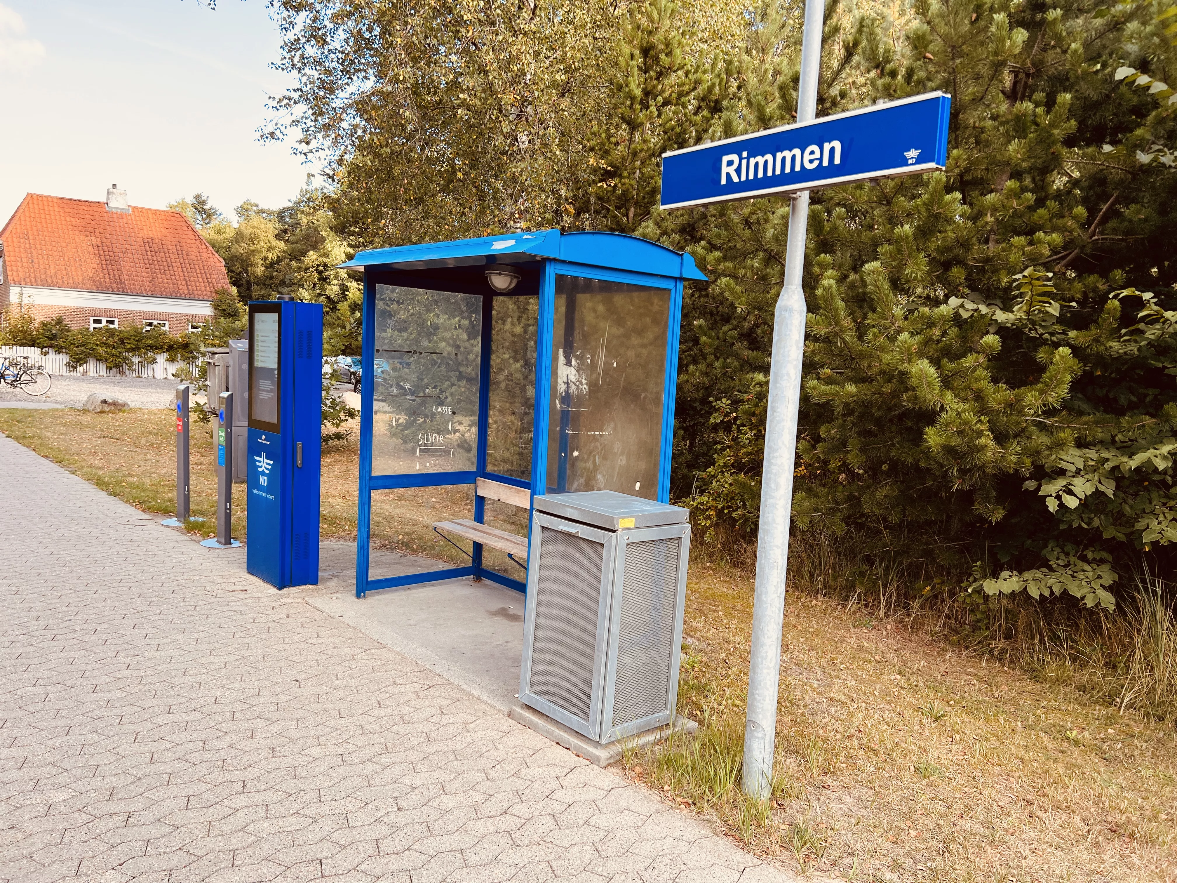Billede af Rimmen Trinbræt. Billede af Rimmen Trinbræt.