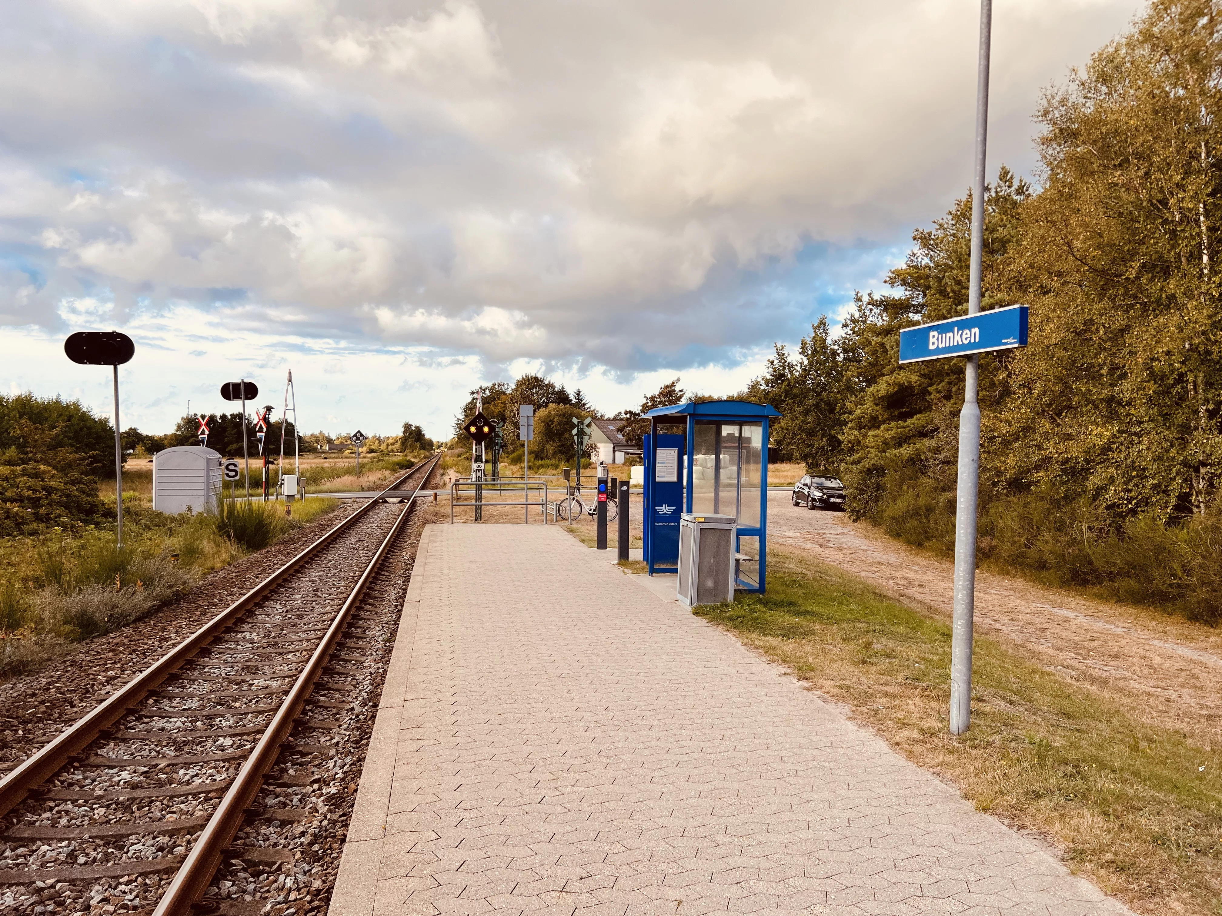 Billede af Bunken Trinbræt. Billede af Bunken Trinbræt.