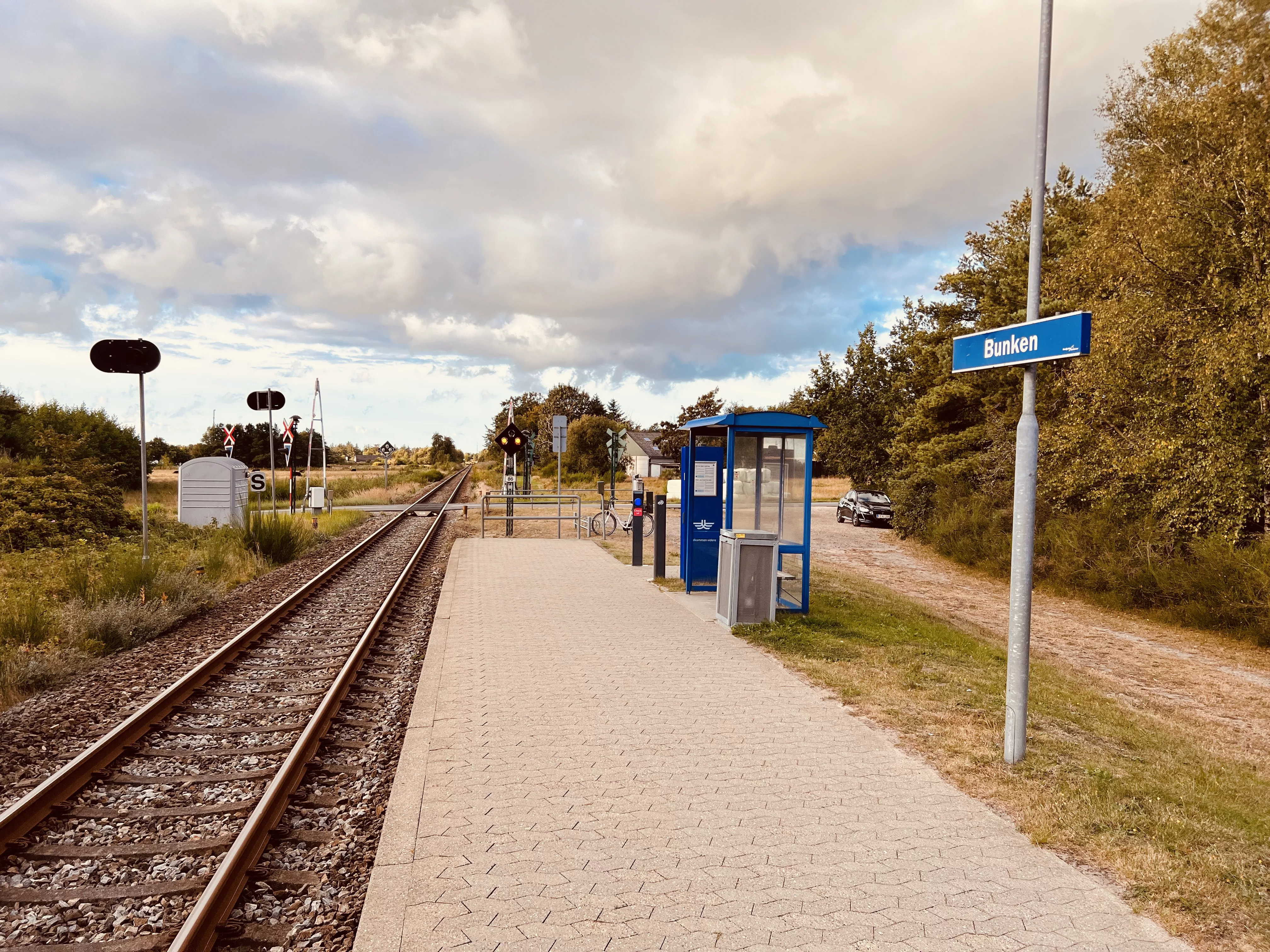 Billede af Bunken Trinbræt. Billede af Bunken Trinbræt.