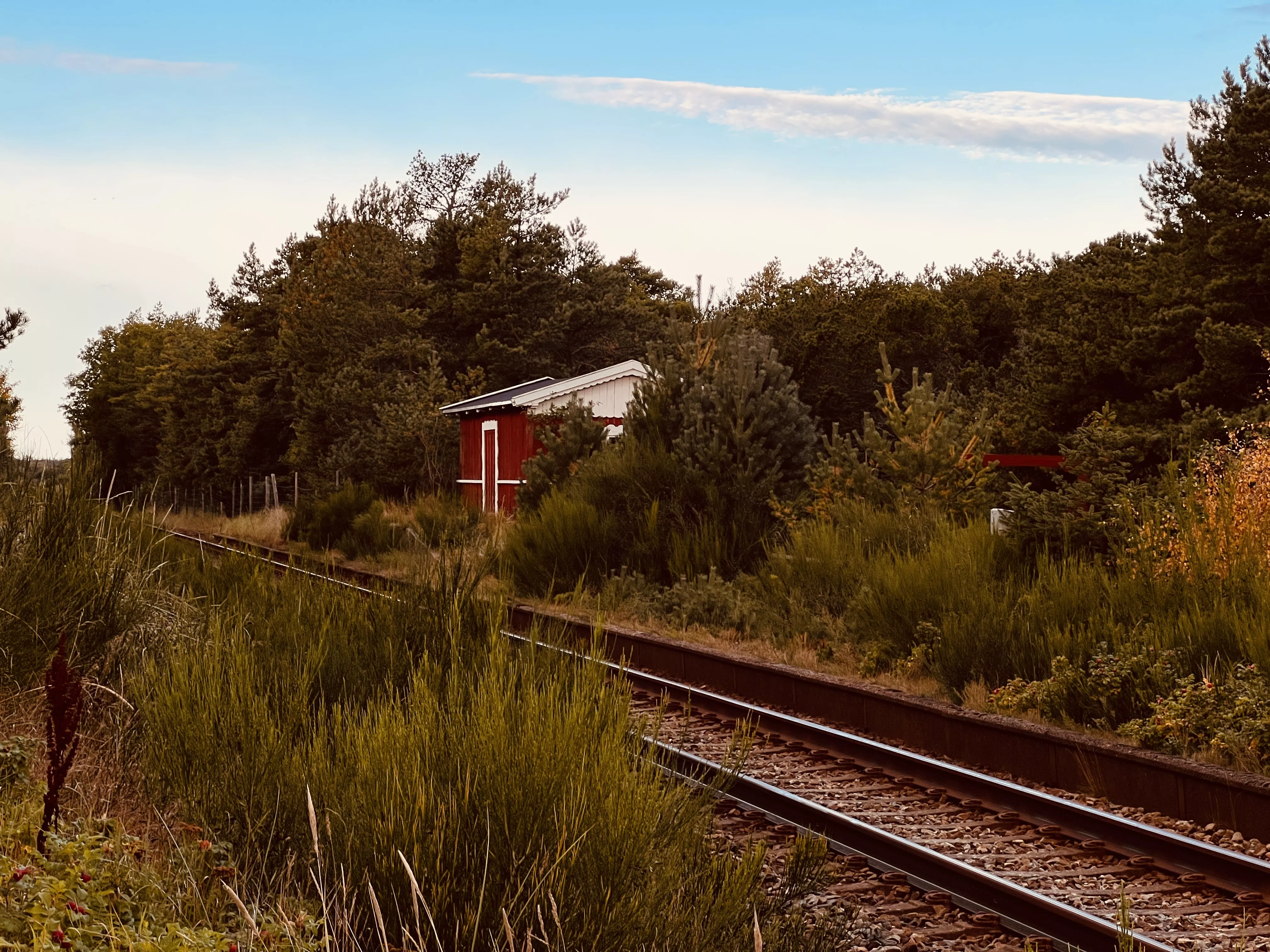 Billede af Højen Station.