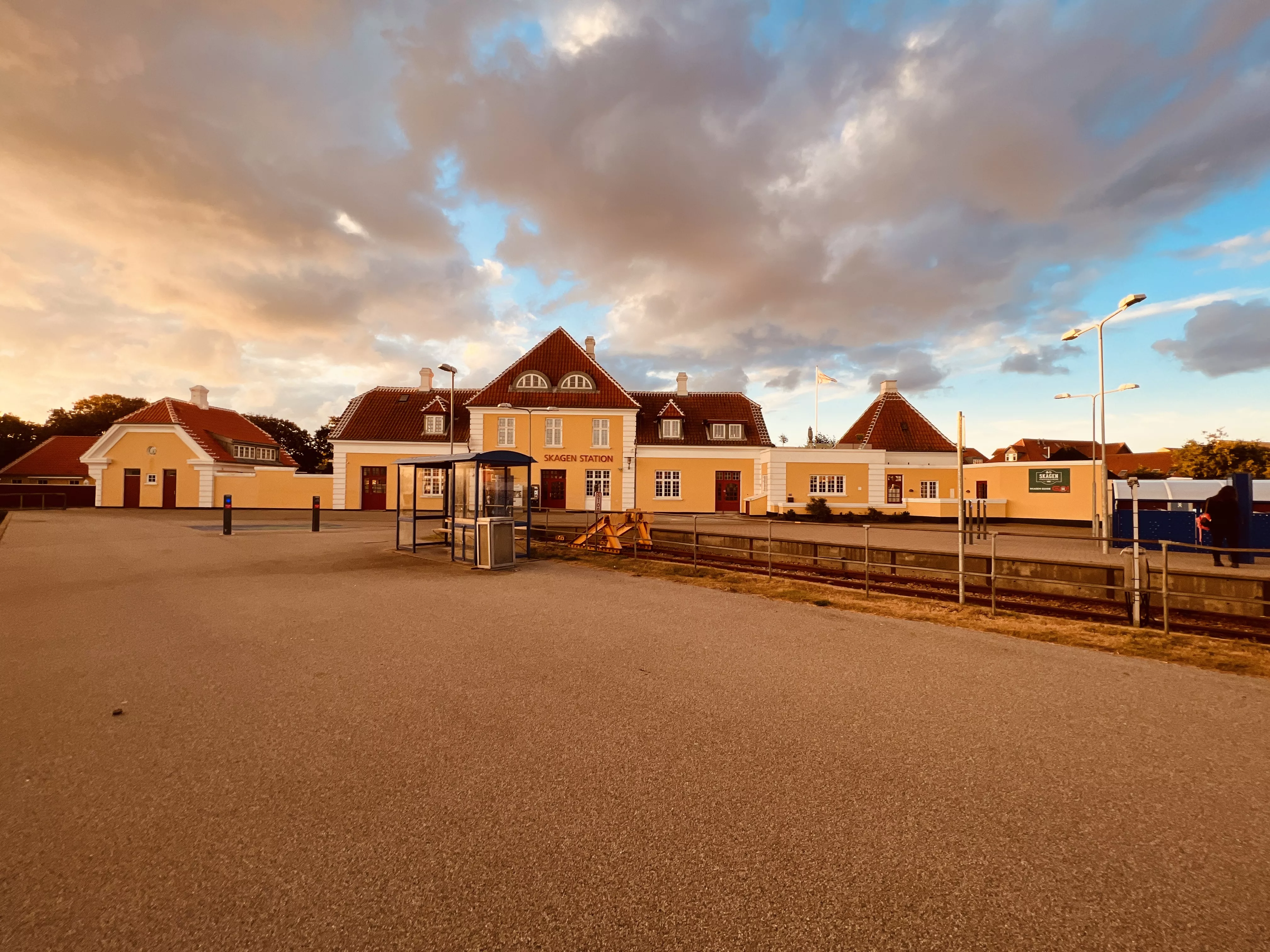 Billede af Skagen Station. Billede af Skagen Station.