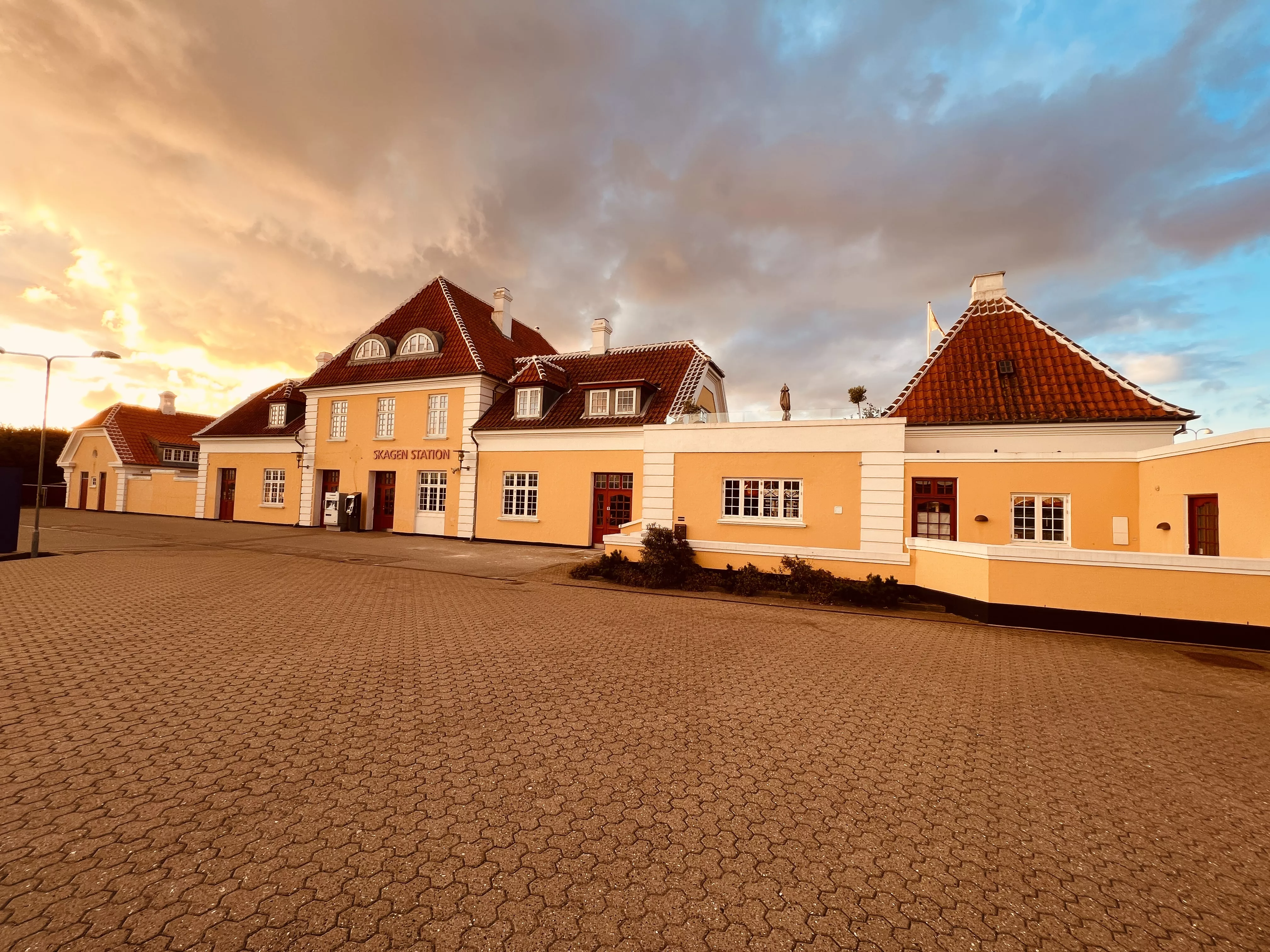 Billede af Skagen Station. Billede af Skagen Station.