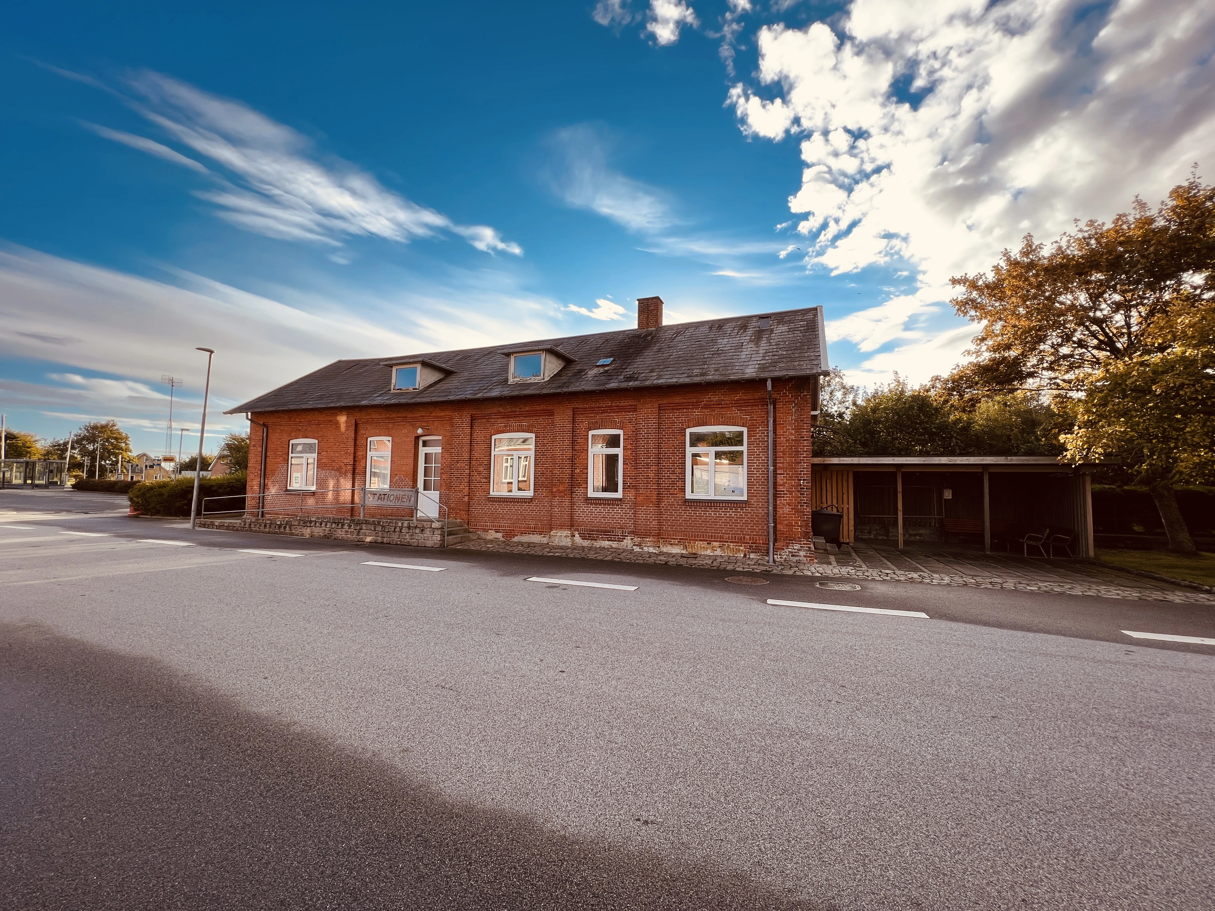 Billede af Uglev Station.