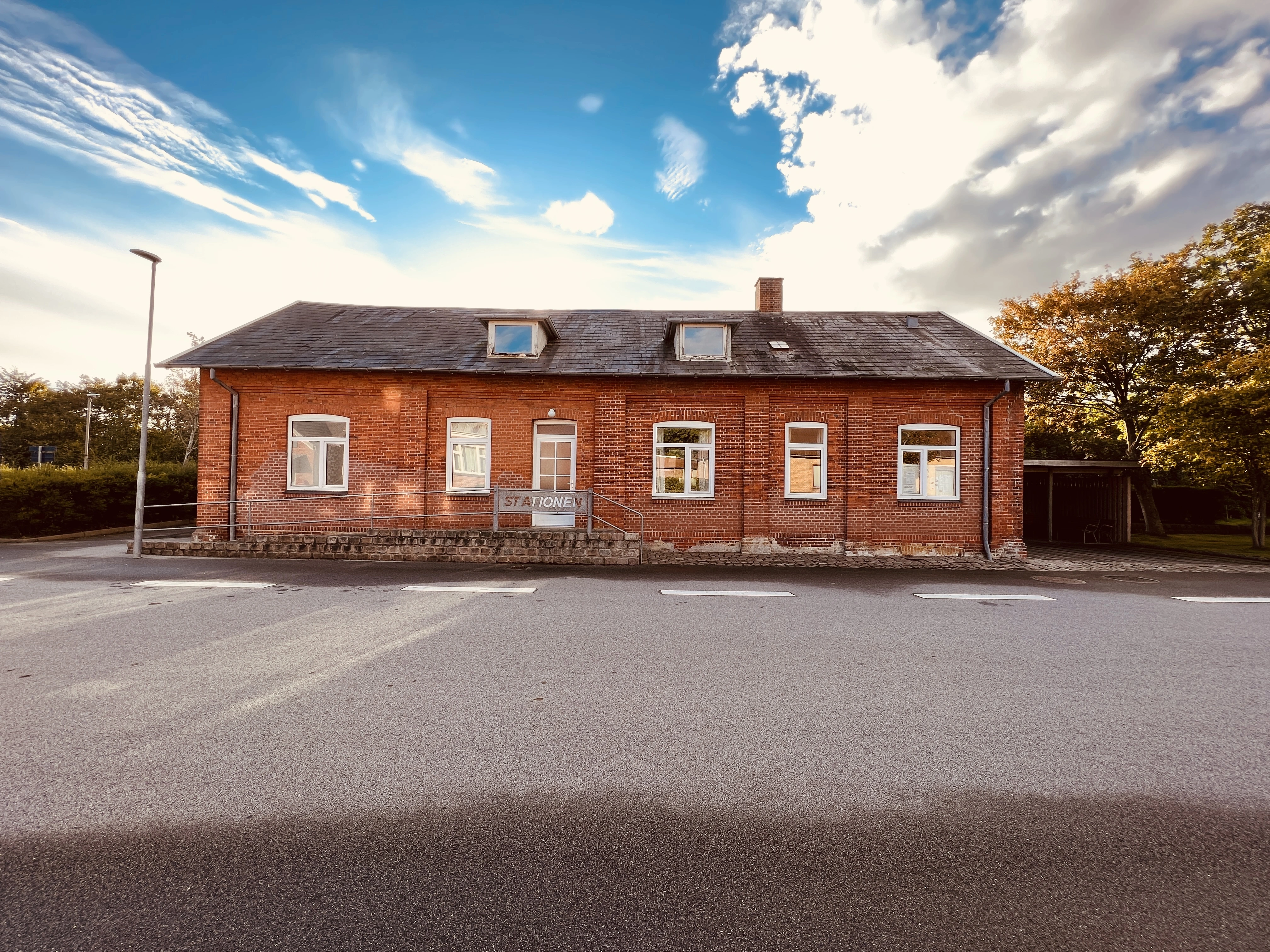 Billede af Uglev Station.