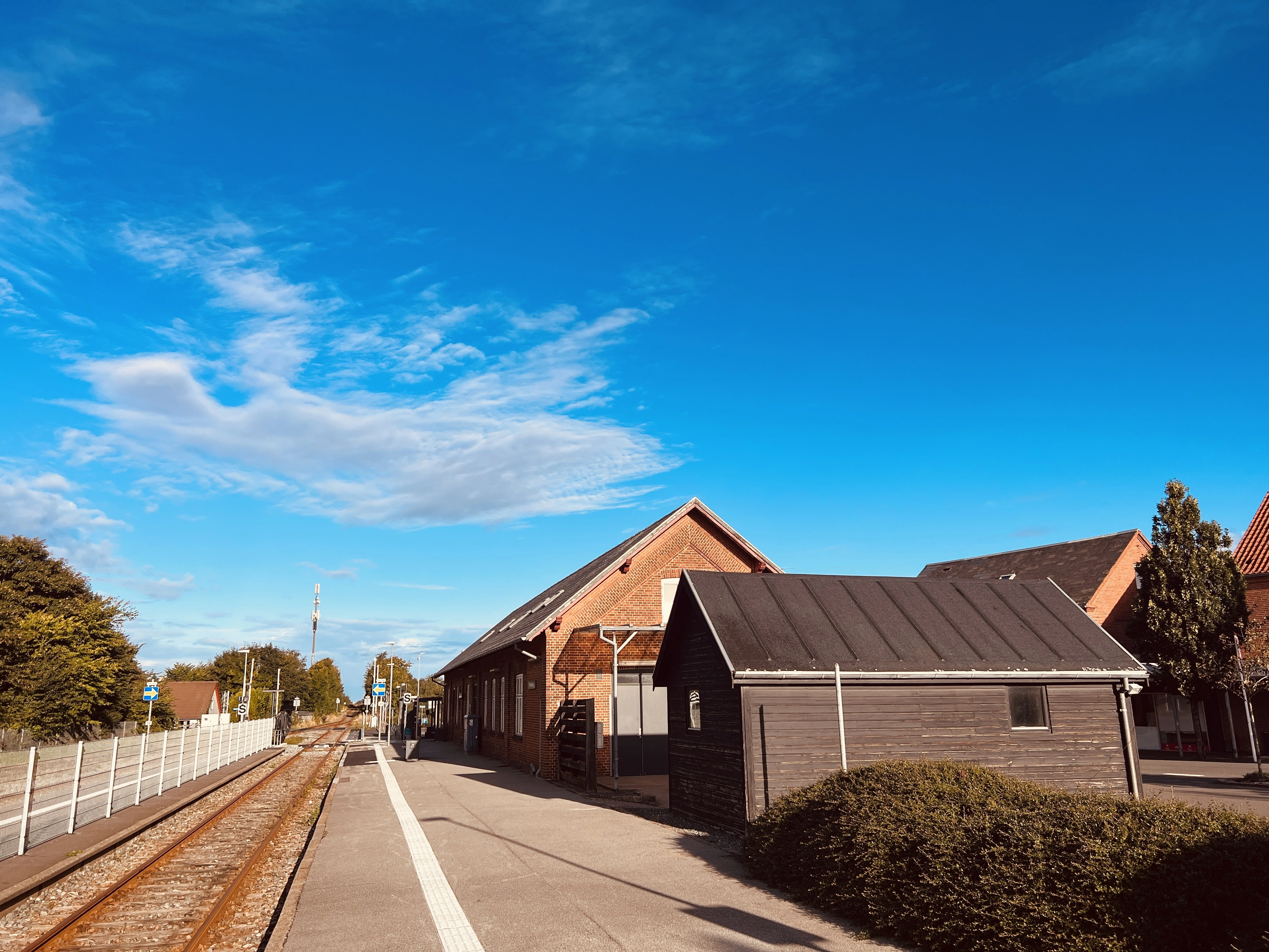 Billede af Hvidbjerg Station. Billede af Hvidbjerg Station.