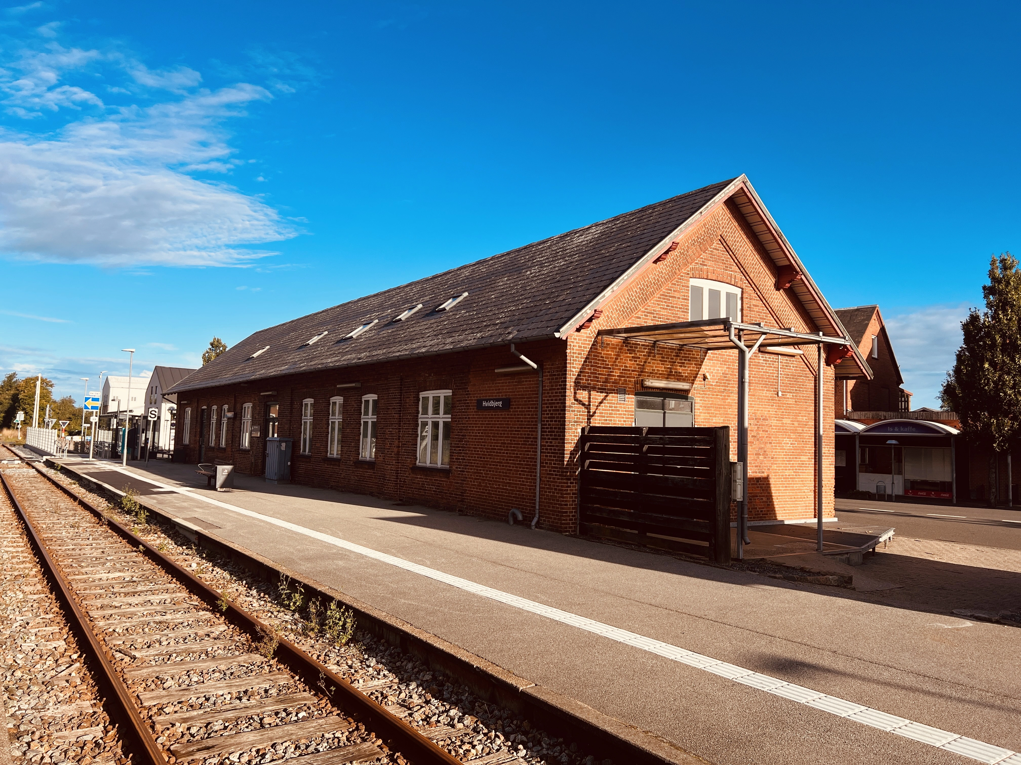 Billede af Hvidbjerg Station. Billede af Hvidbjerg Station.