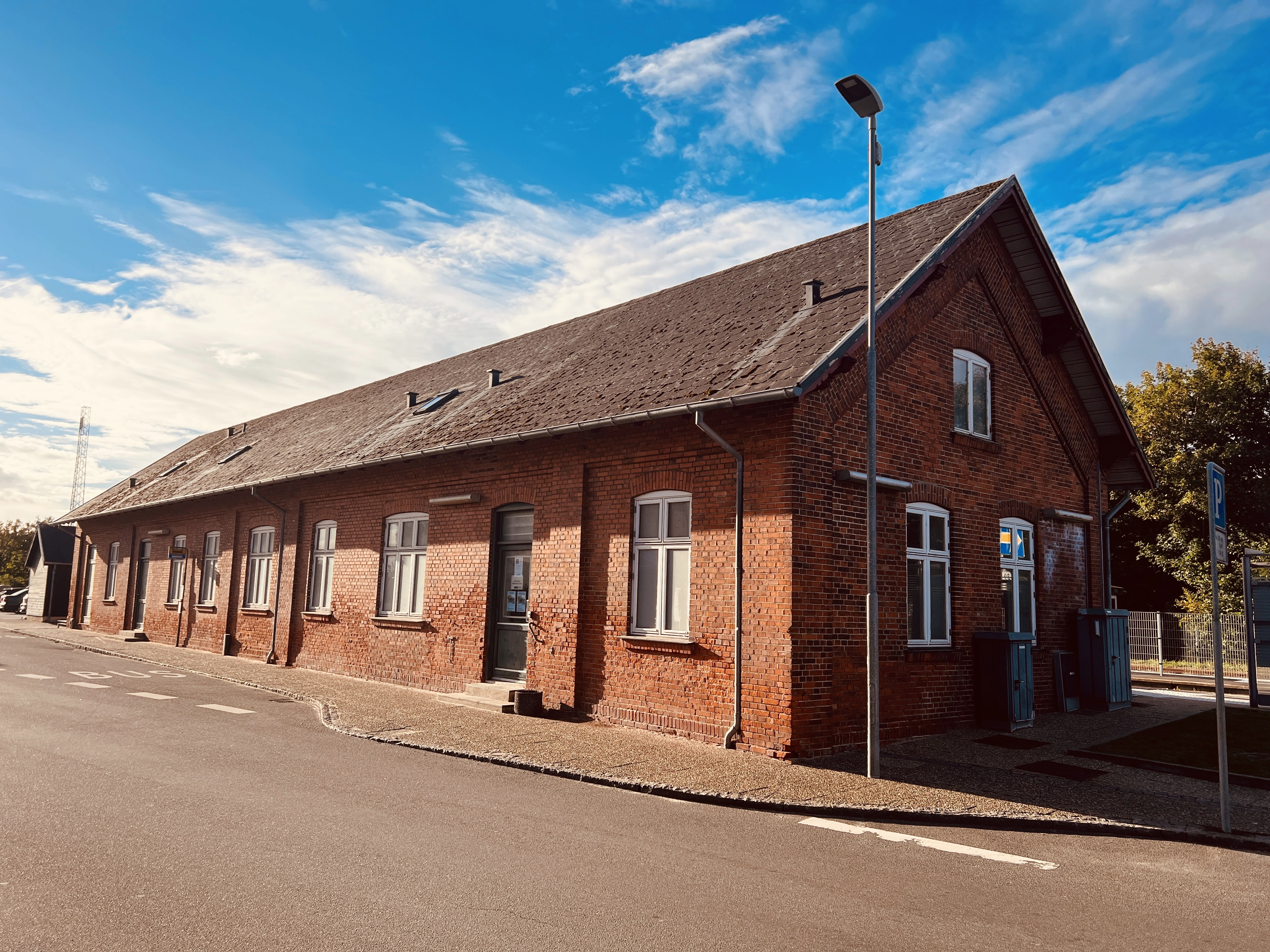 Billede af Hvidbjerg Station.