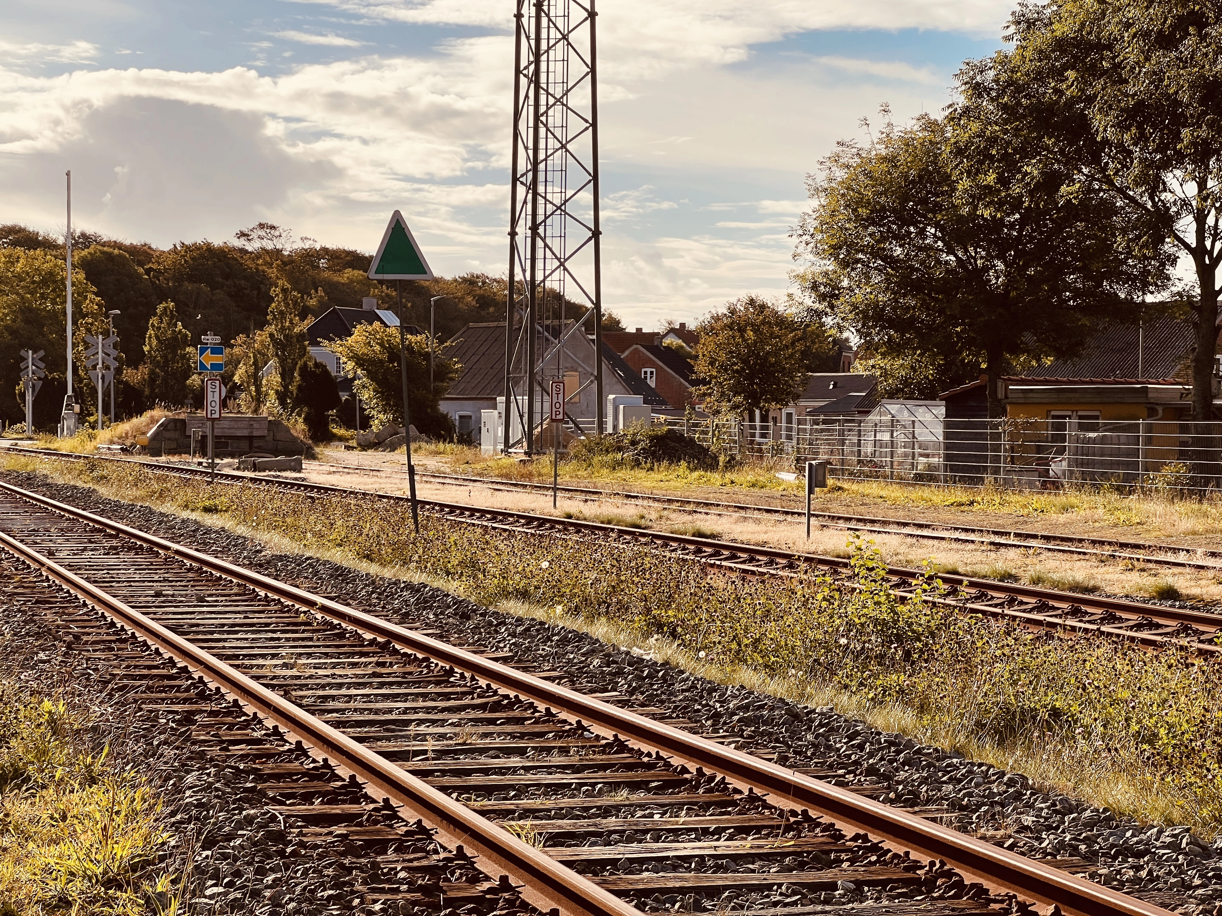 Billede af Hvidbjerg Stations læsserampe.