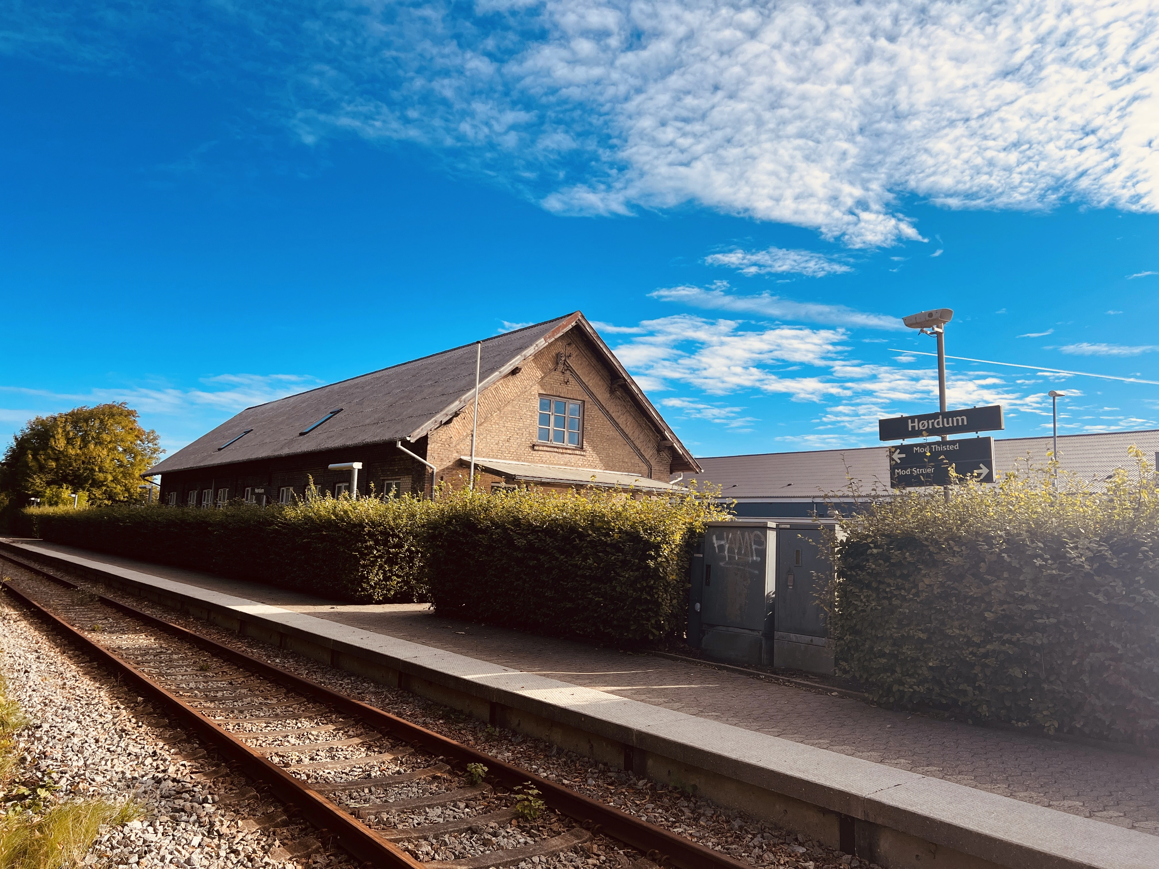 Billede af Hørdum Station.