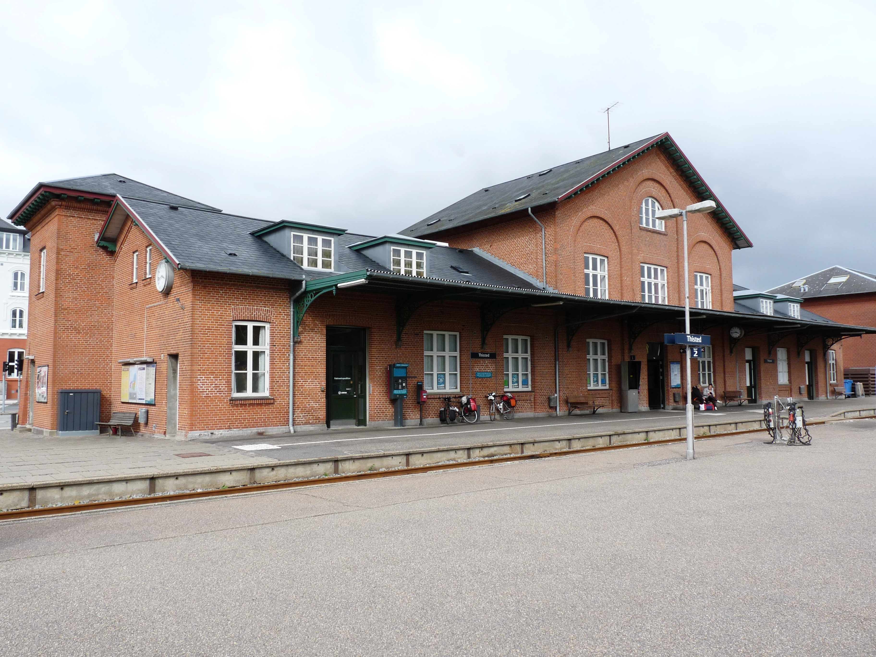 Billede af Thisted Station.