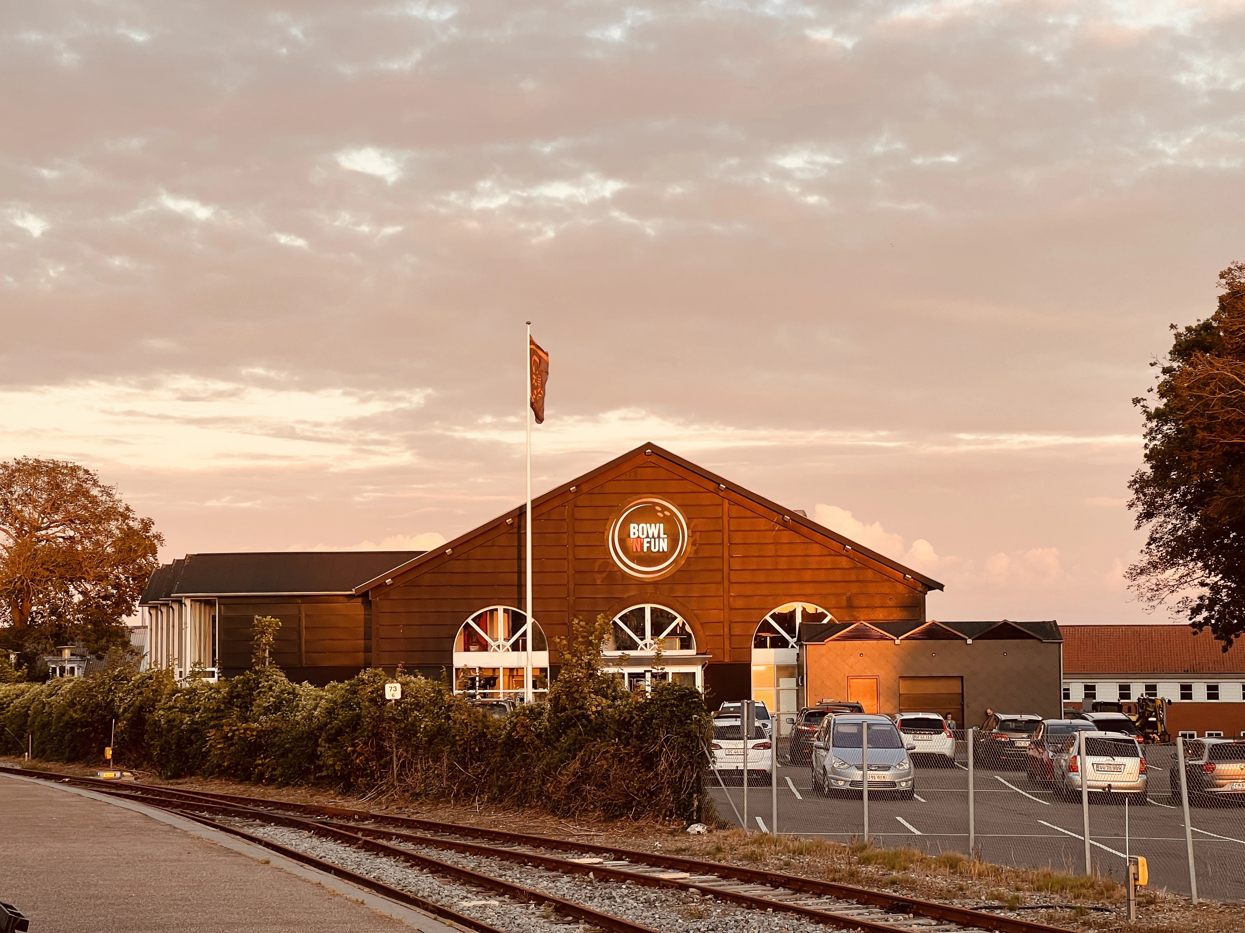 Billede af Thisted Stations gamle og nedlagte remise. Billede af Thisted Stations gamle og nedlagte remise.