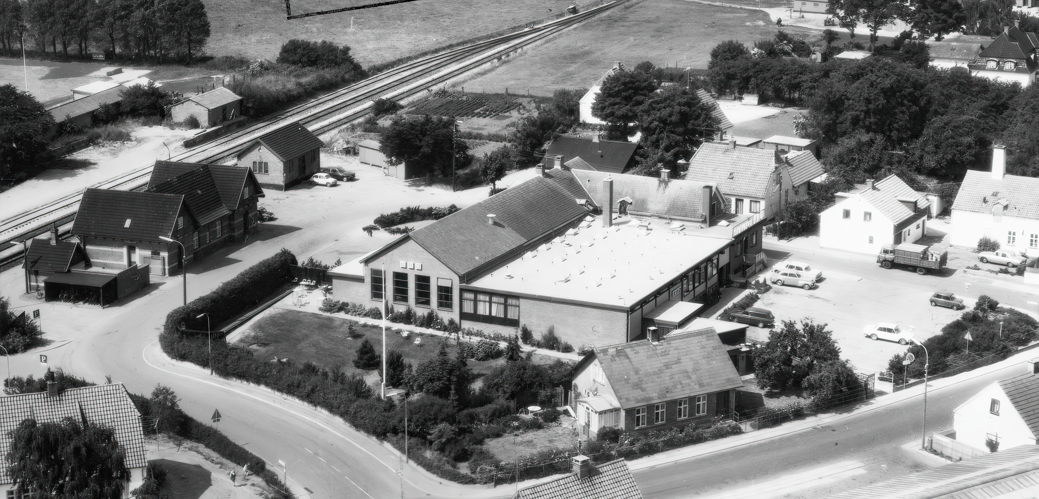 Billede af Skævinge Station.