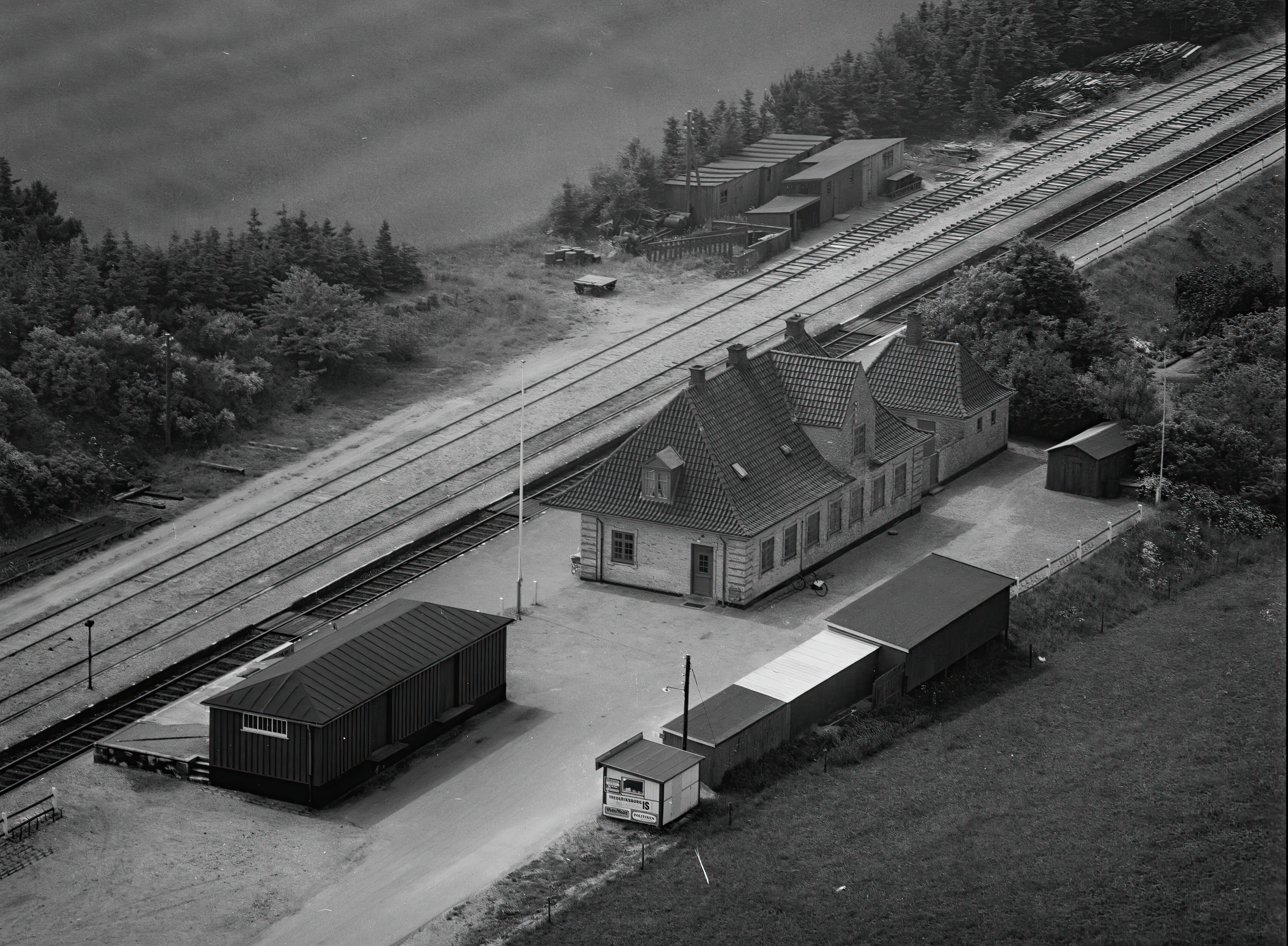 Billede af Melby Station.