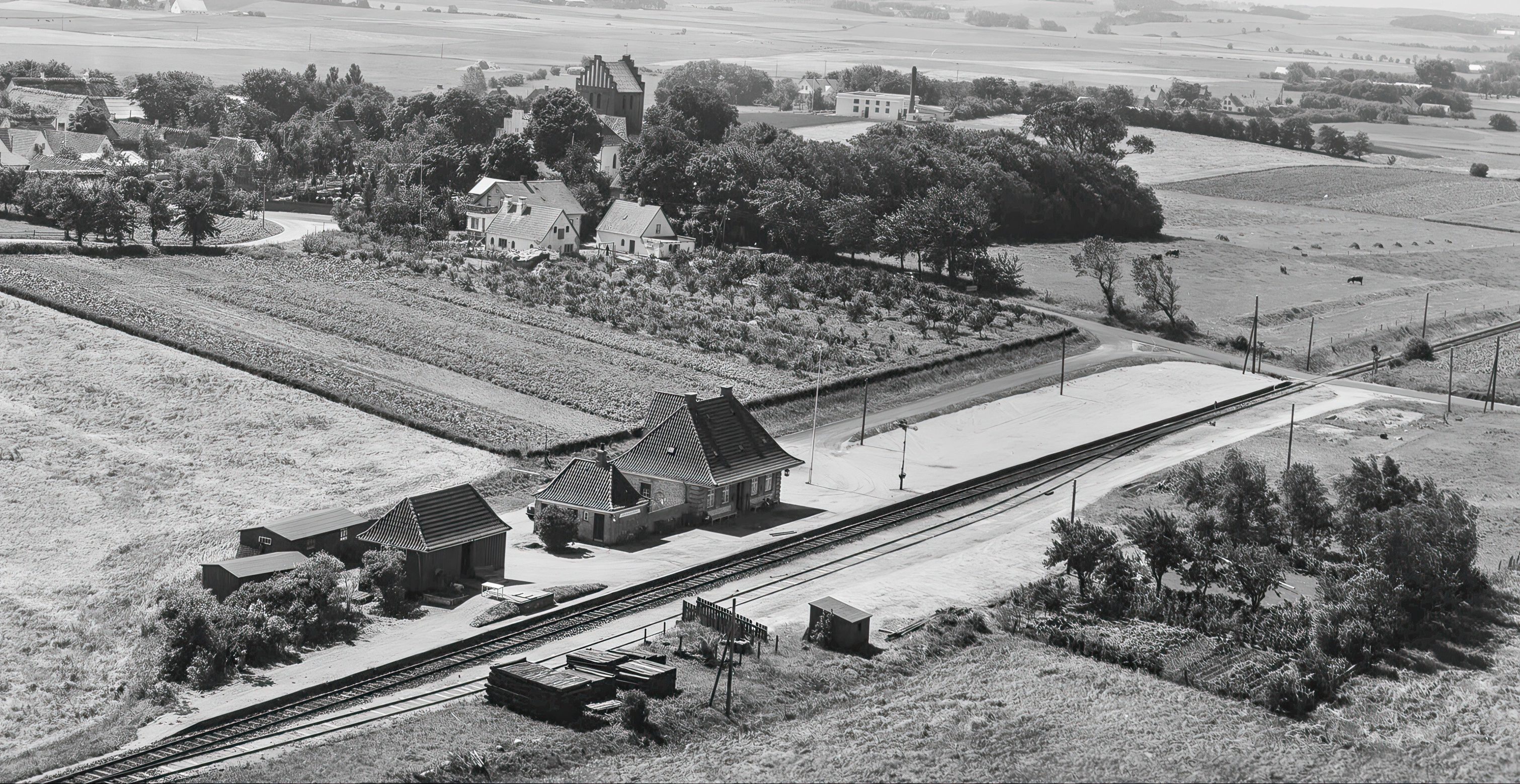 Billede af Dyssekilde Station.