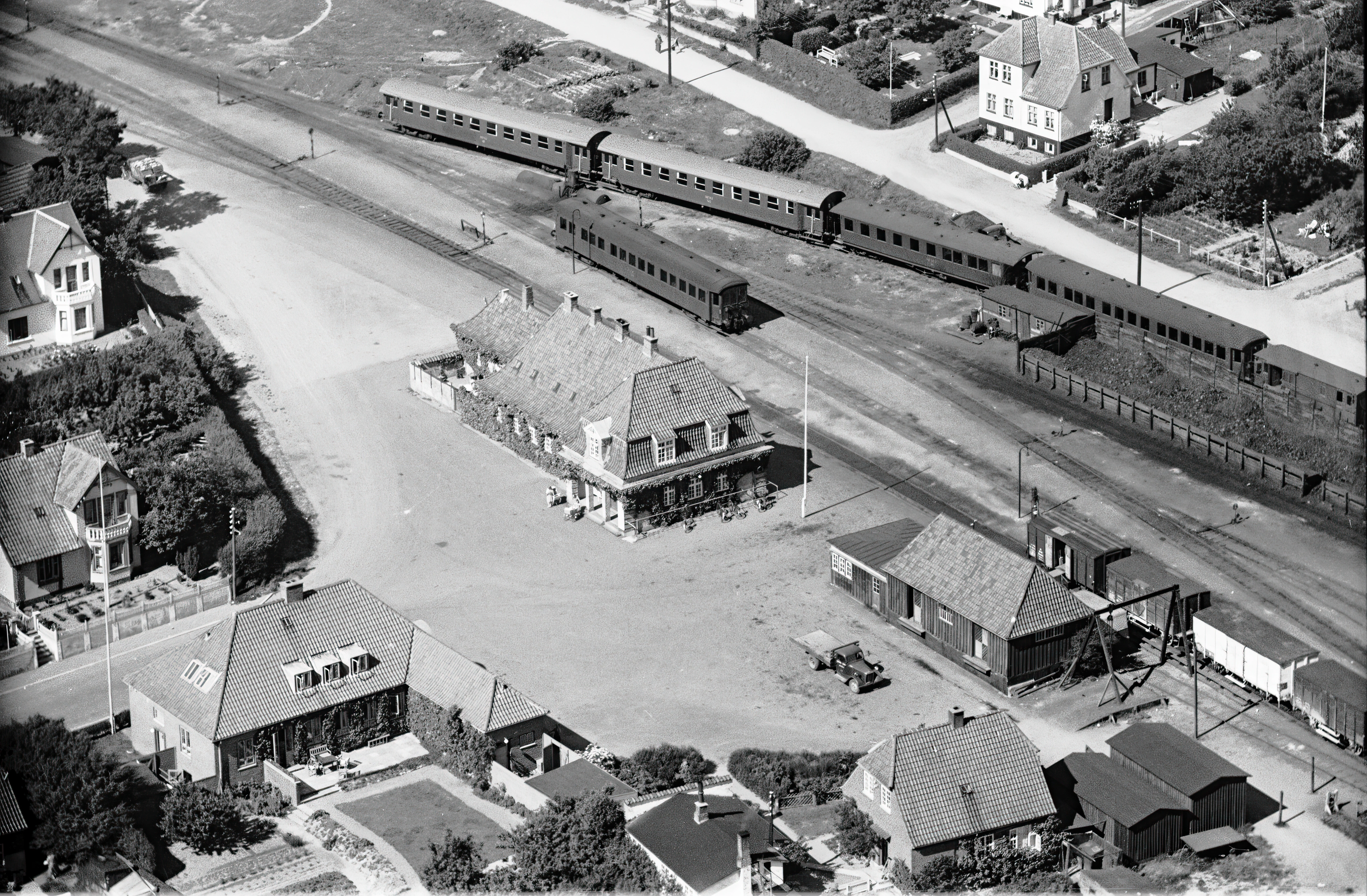 Billede af Hundested Station.