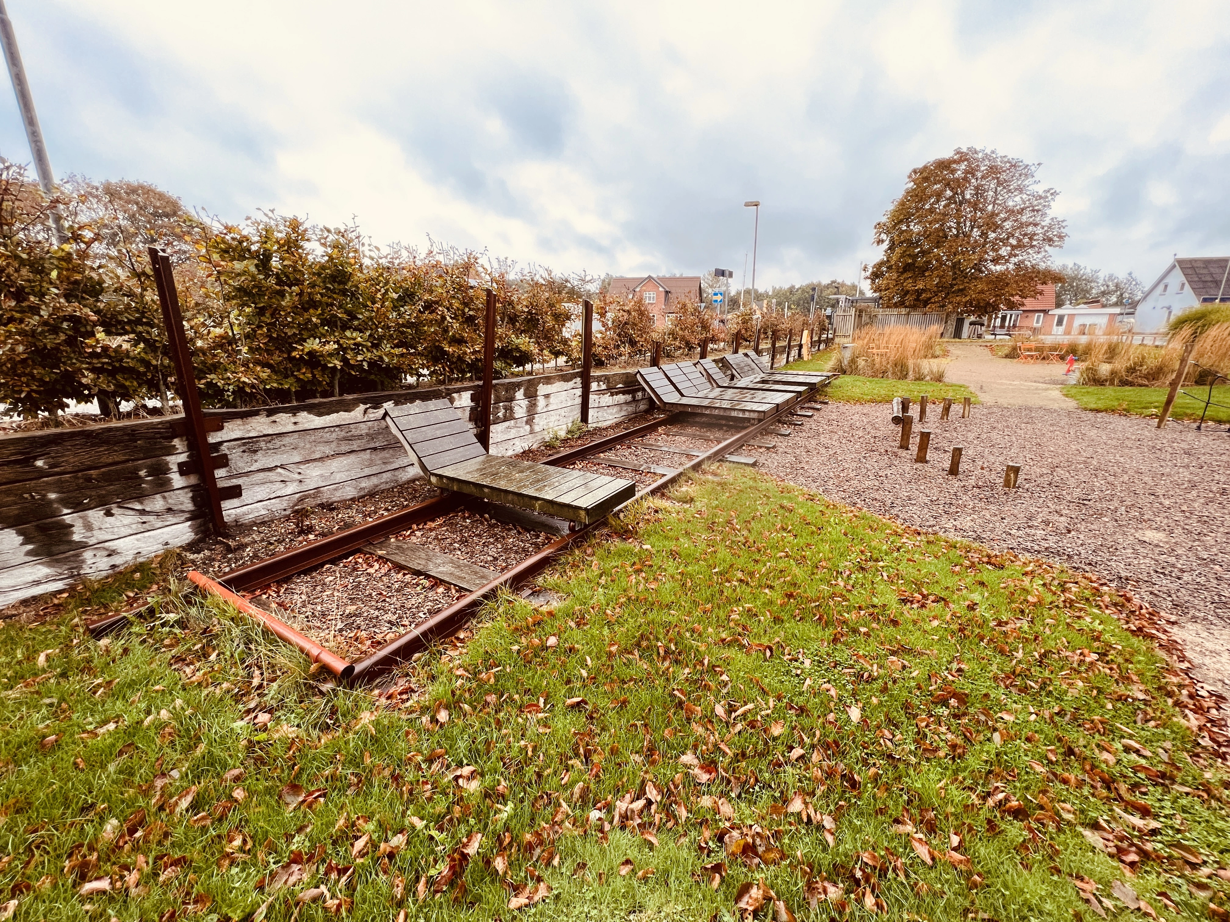 Billede af Humlum Station.