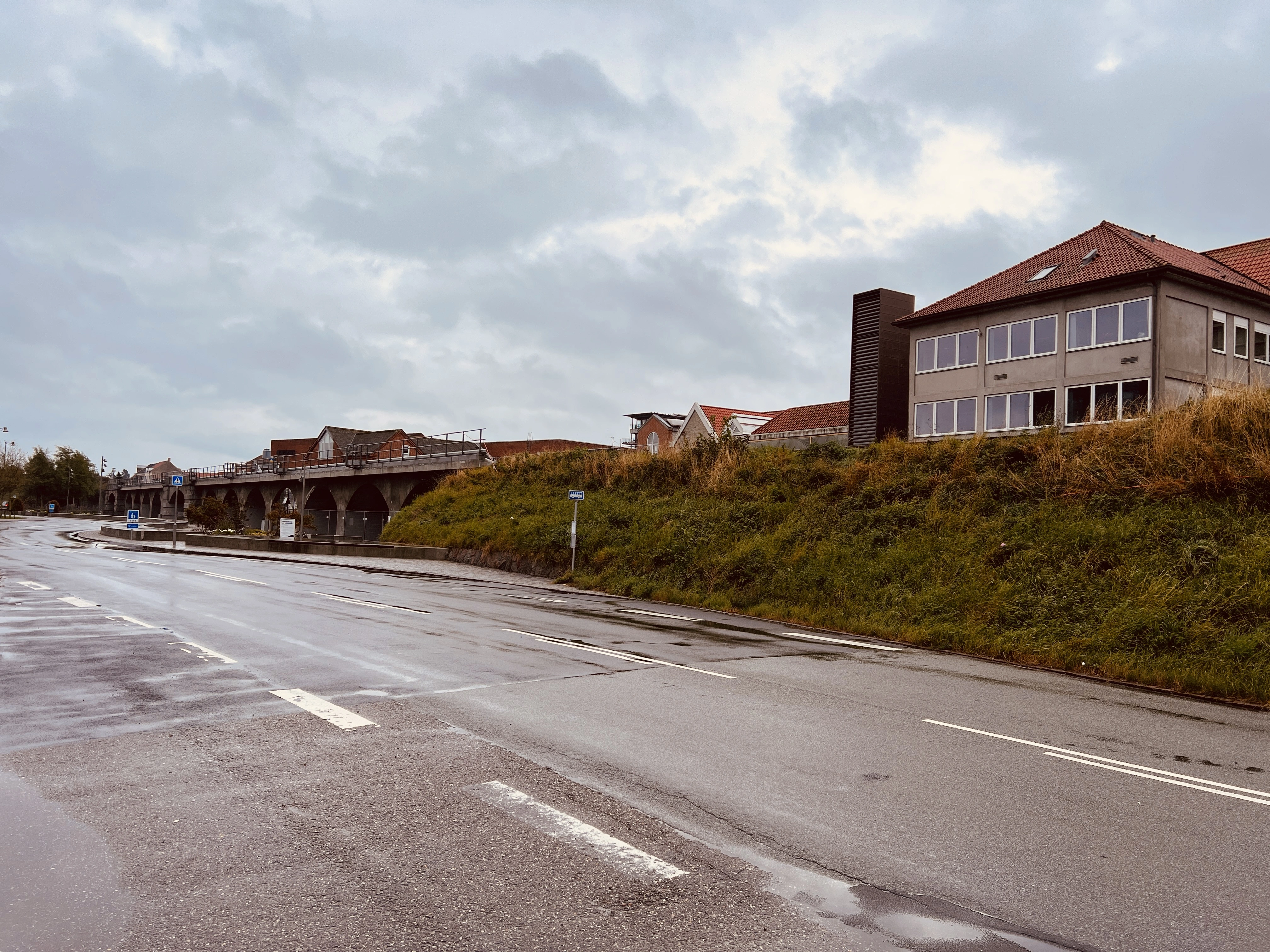 Billede af Struer Havneplads Trinbræt - Trinbræt er nedrevet, men Struer Havneplads Trinbræt har ligget her.