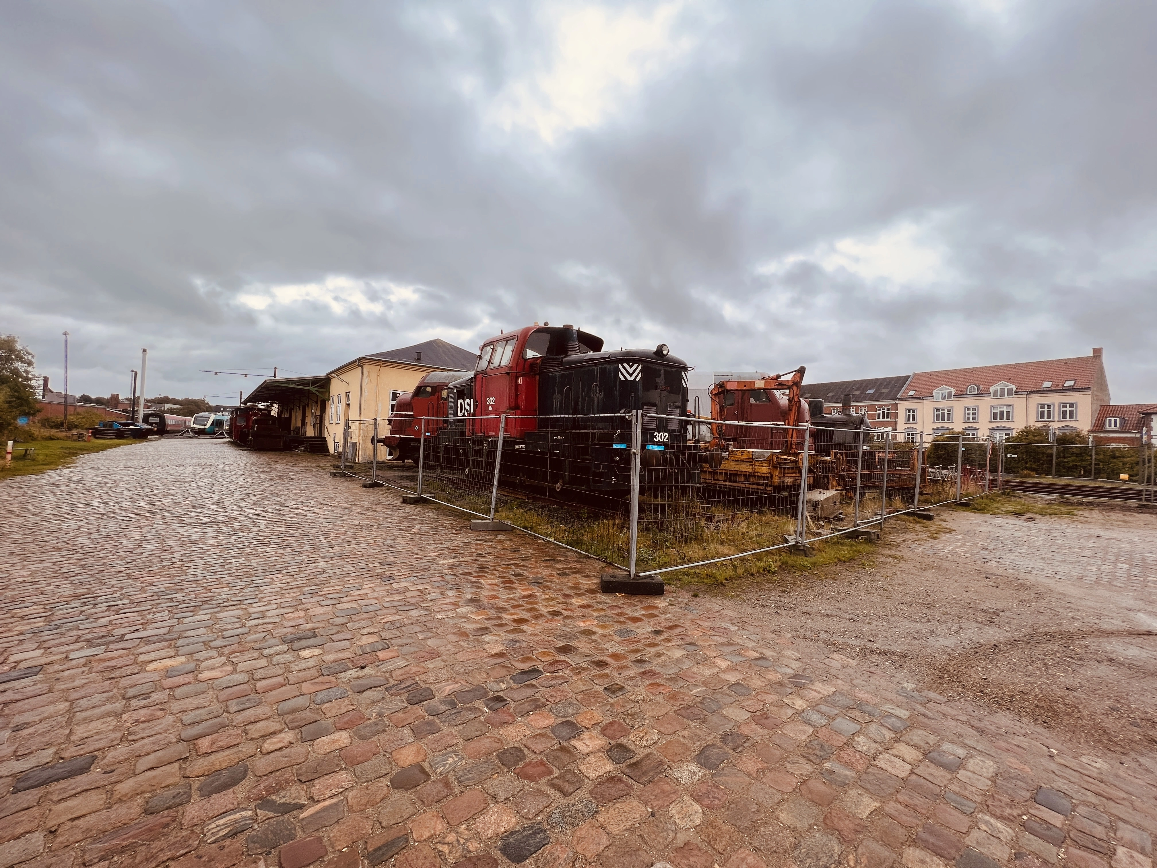 Billede af Struer Stations varehus. Billede af Struer Stations varehus.