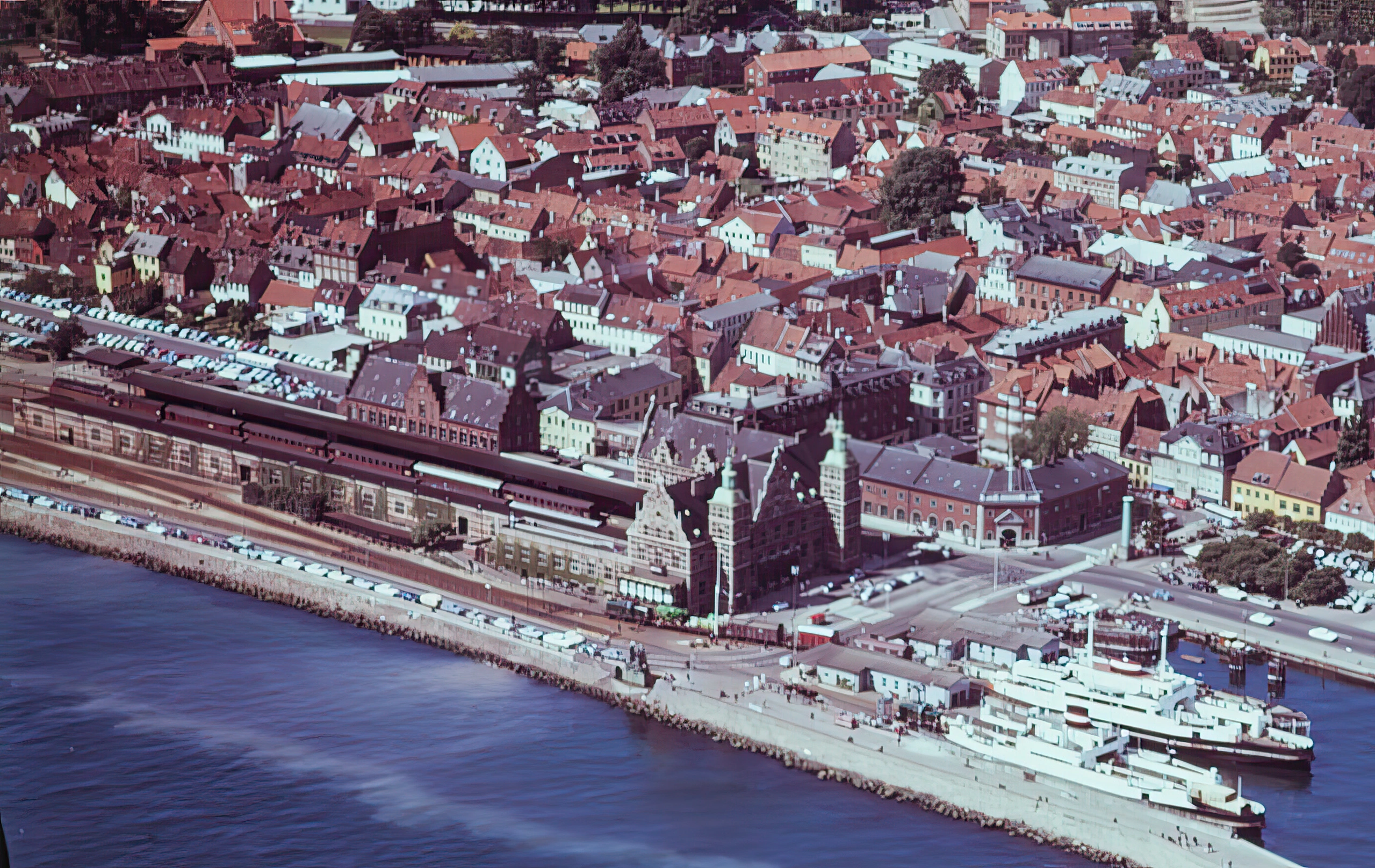 Billede af Helsingør Banegård.