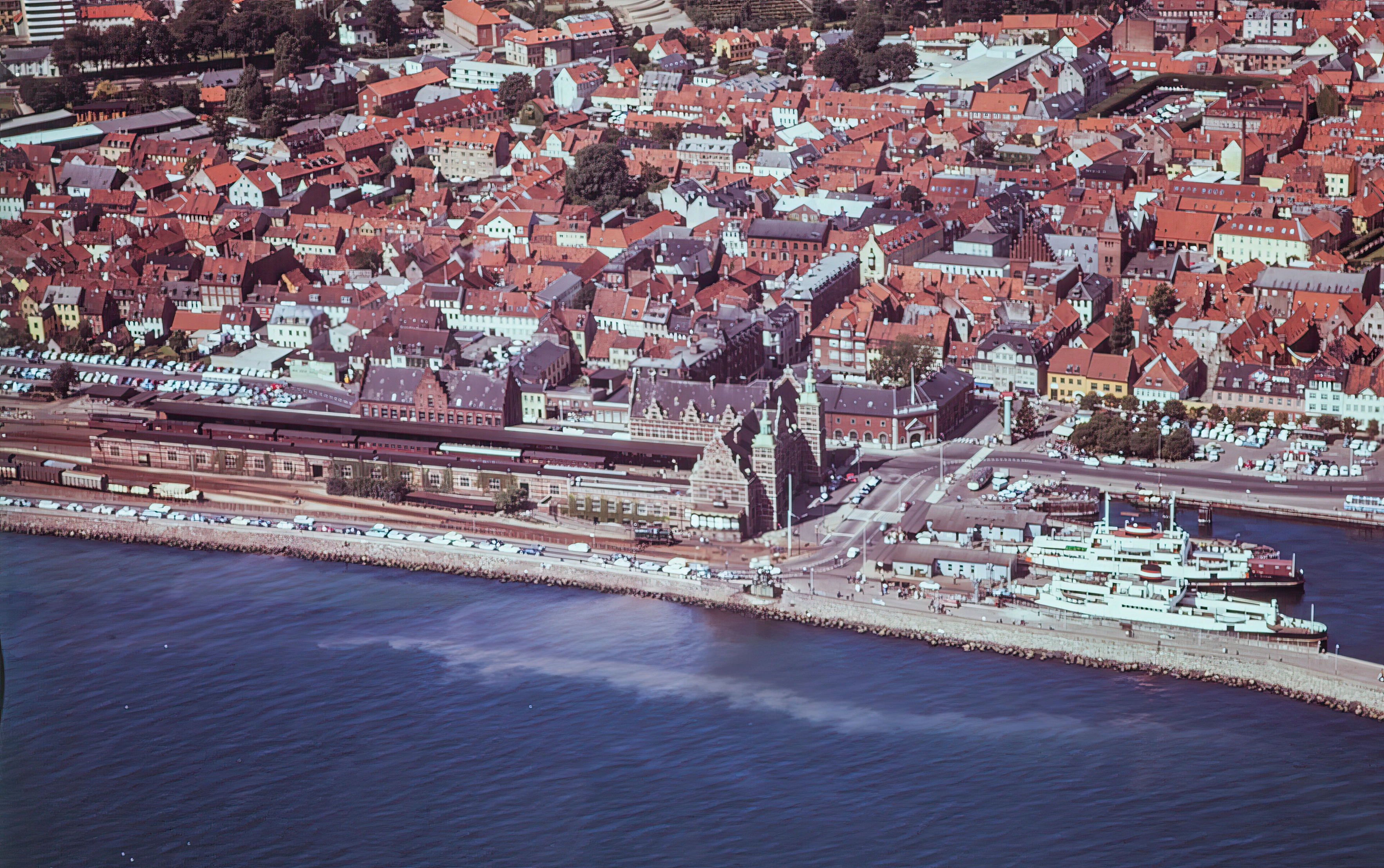 Billede af Helsingør Banegård.