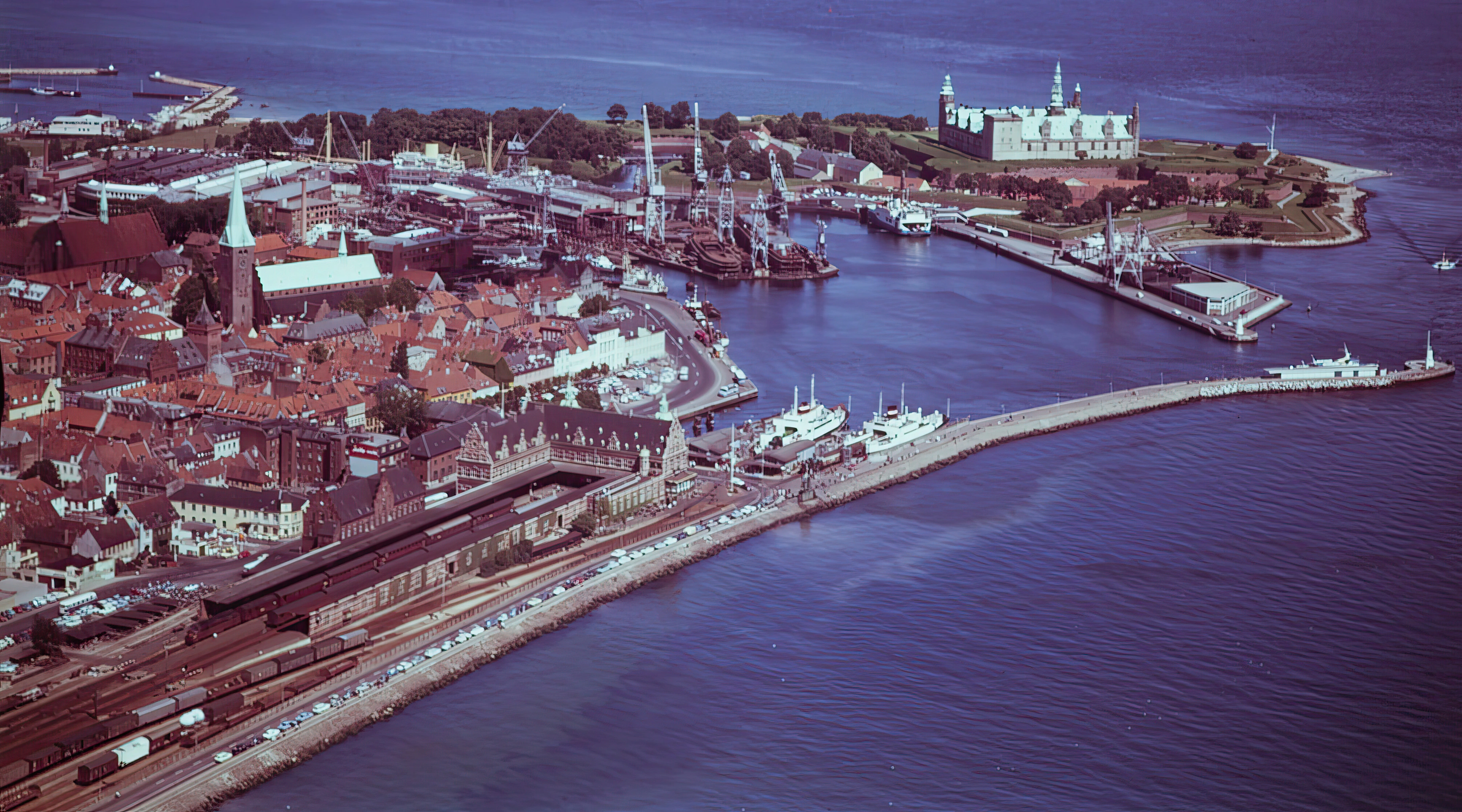 Billede af Helsingør Banegård.