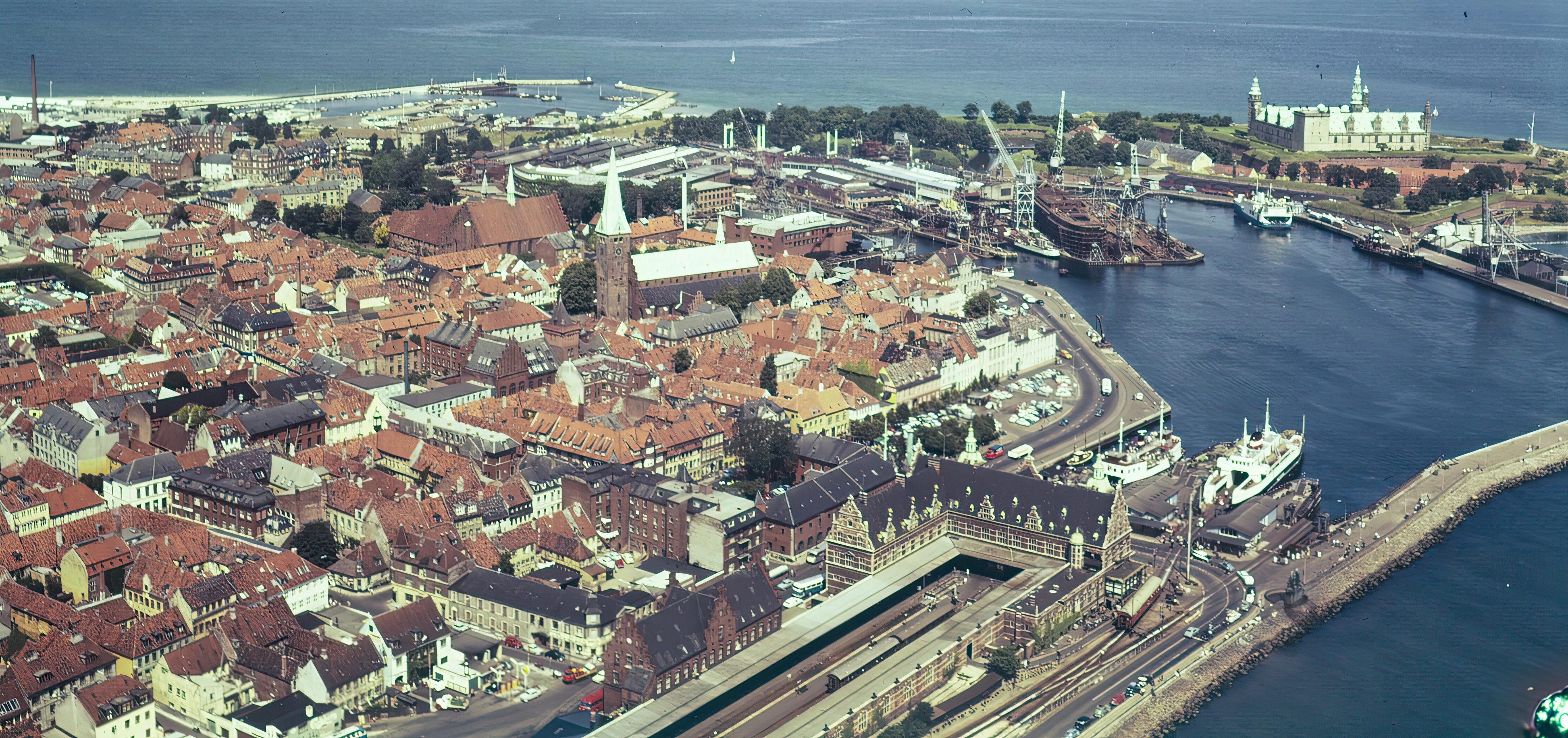 Billede af Helsingør Banegård.