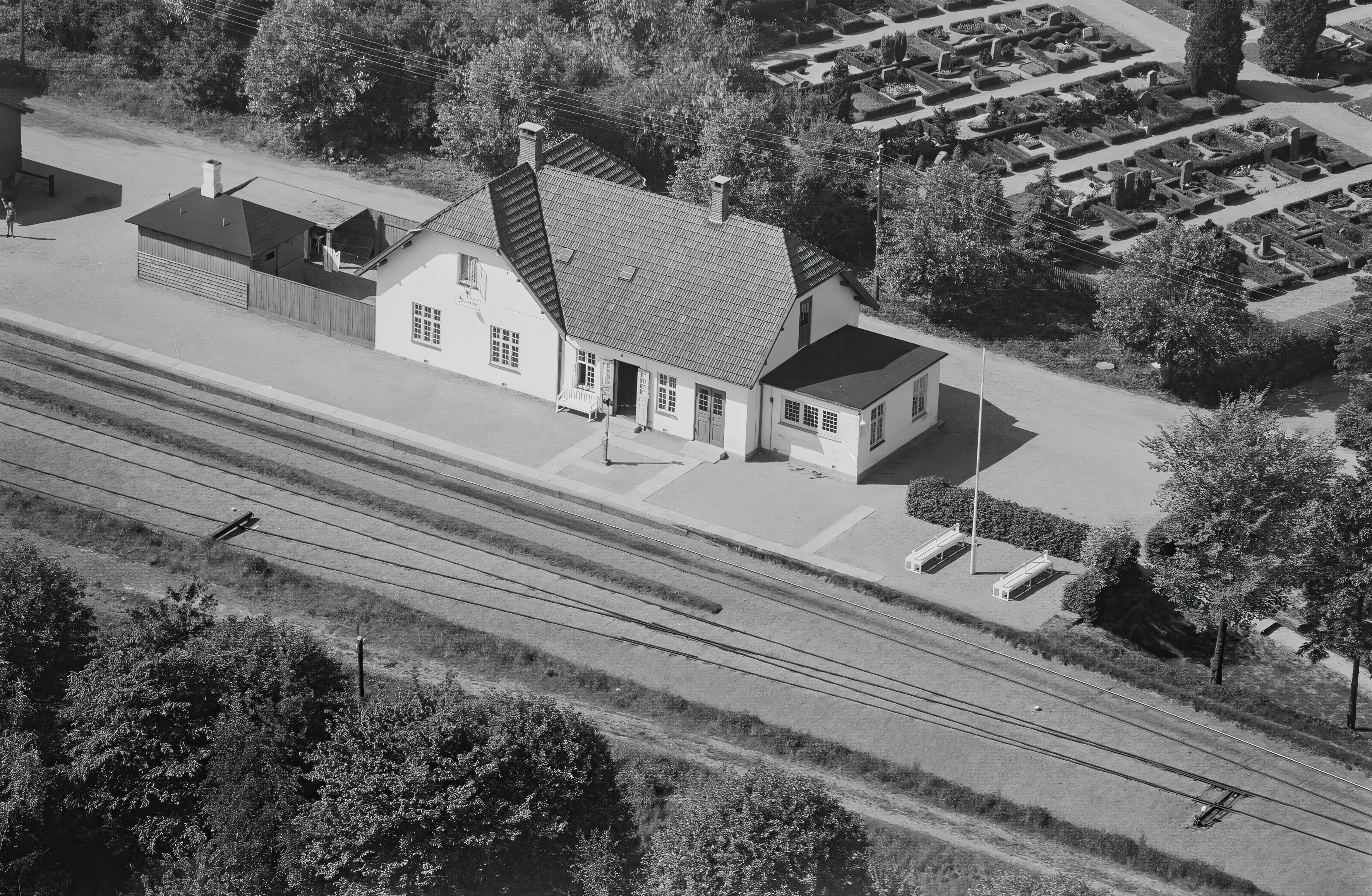 Billede af Ålsgårde Station.