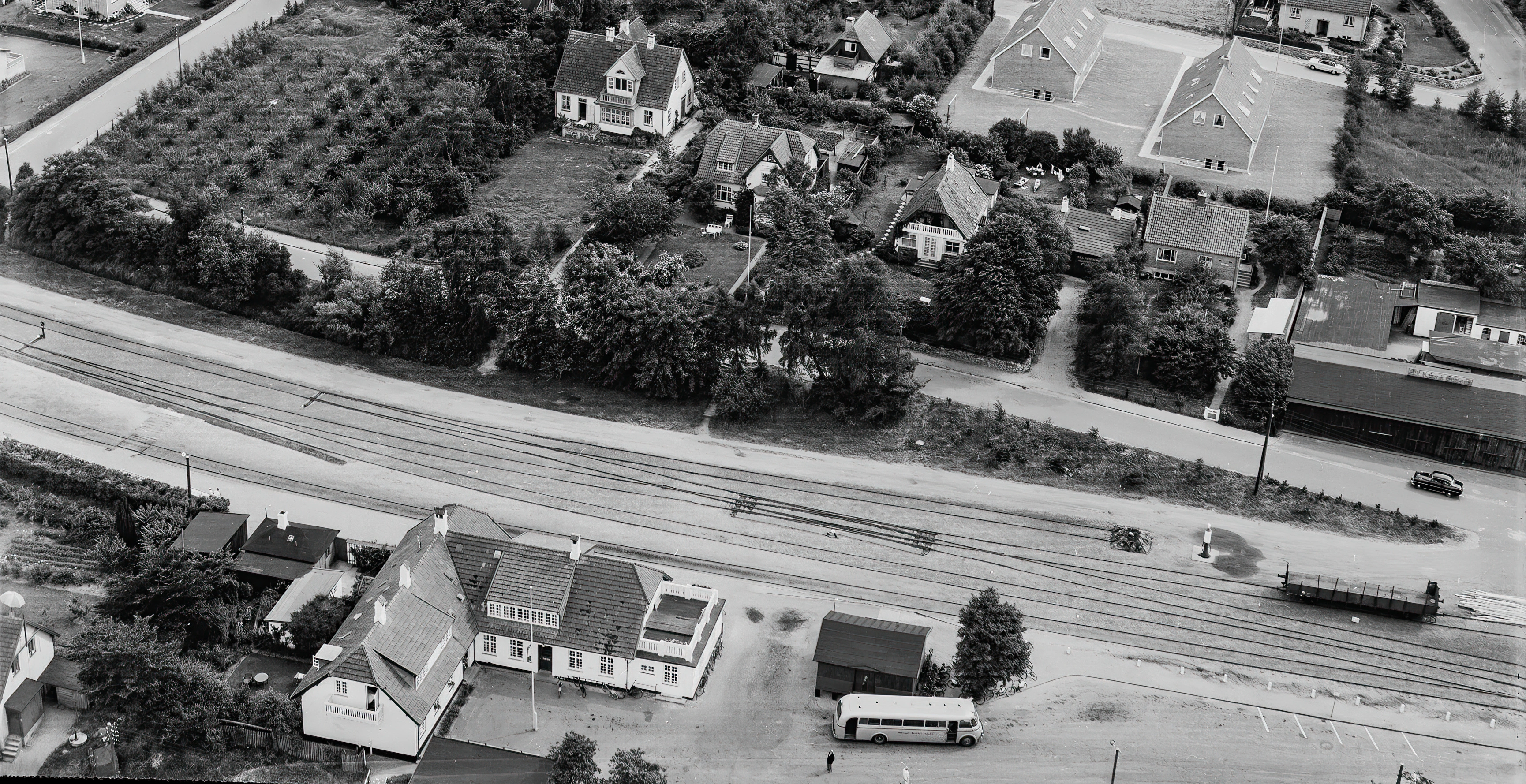 Billede af Hornbæk Station.