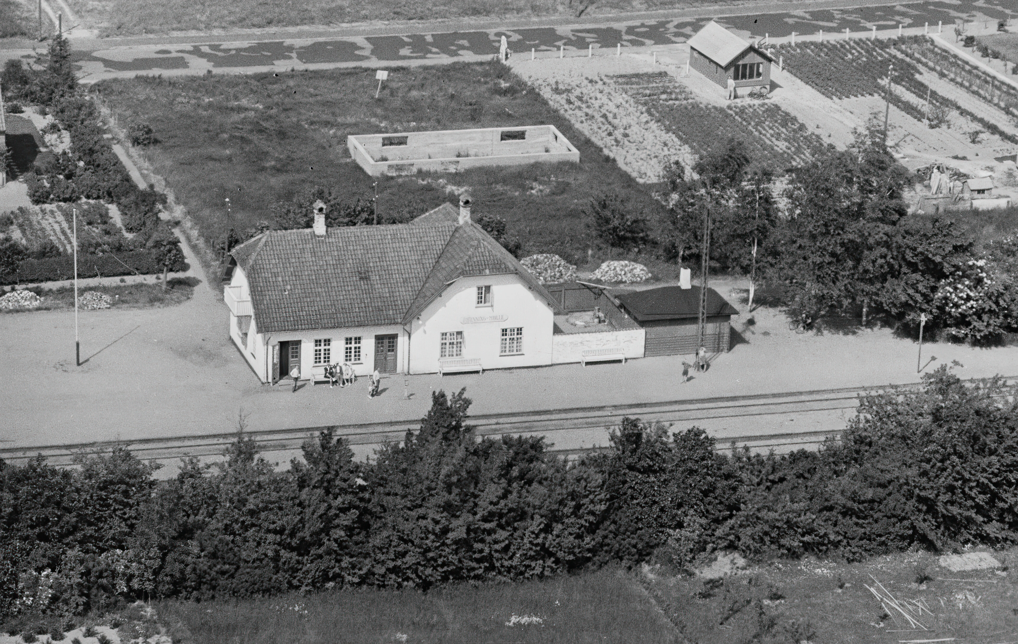 Billede af Dronningmølle Station.