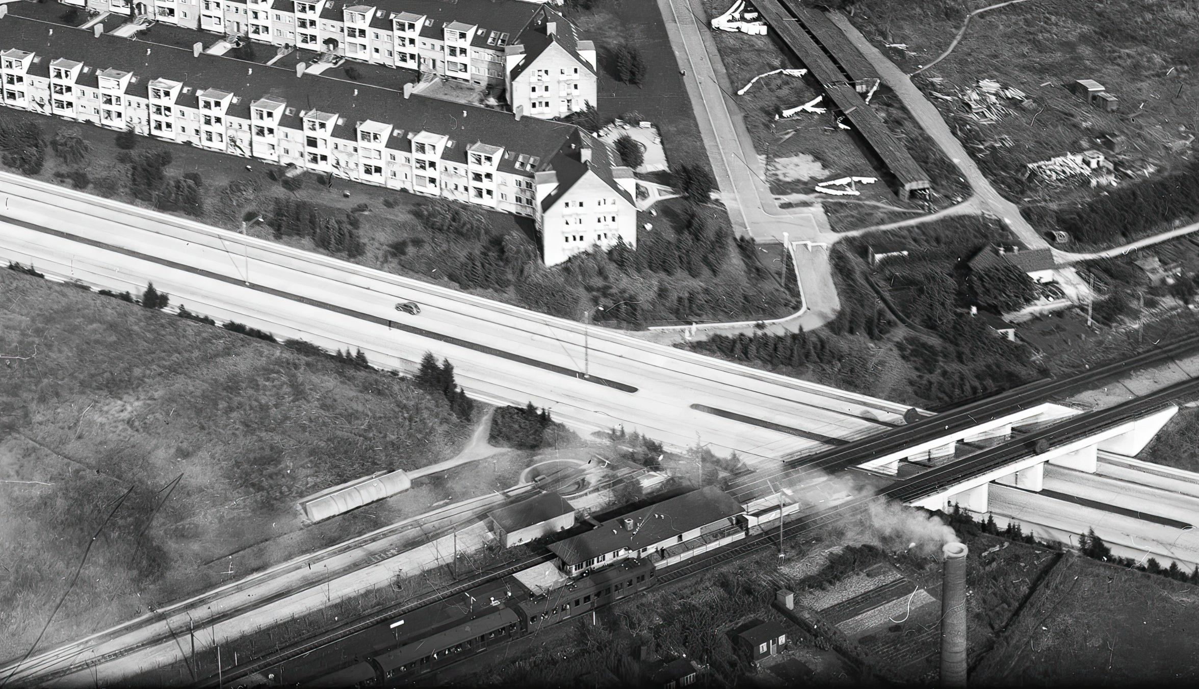 Billede af Jægersborg Lokalbane Station.