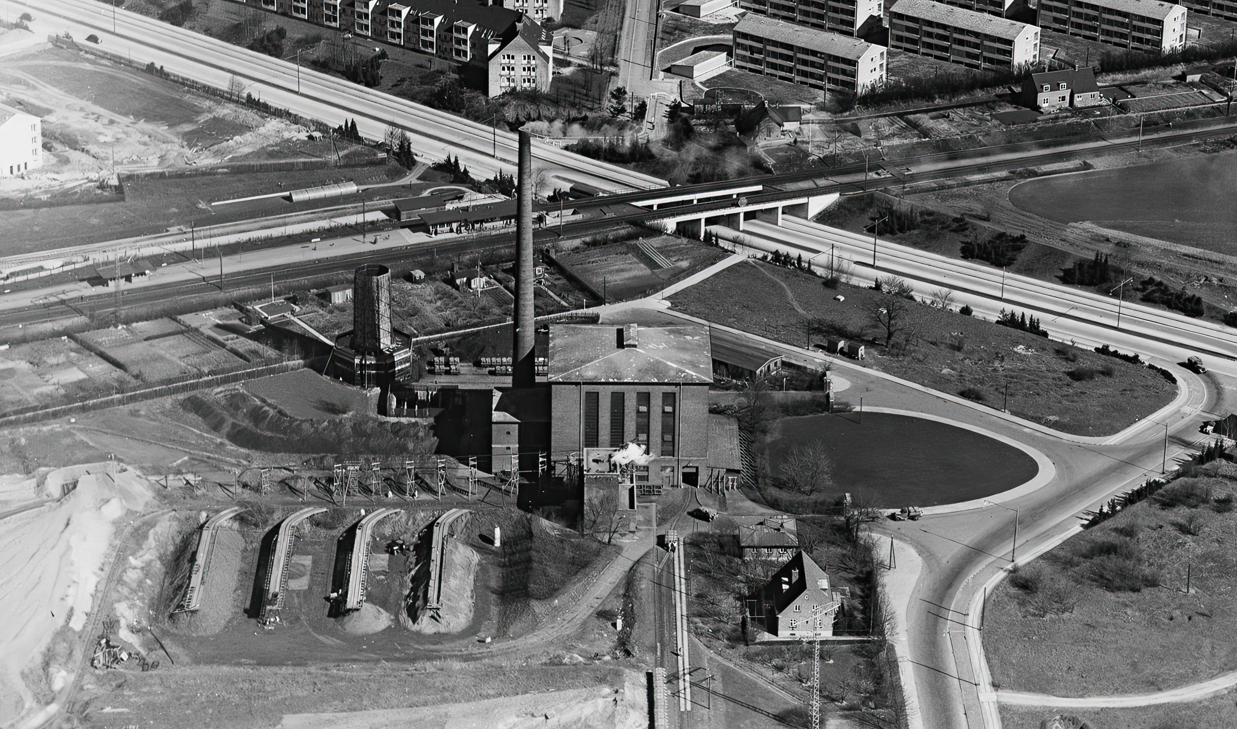 Billede af Jægersborg Lokalbane Station.