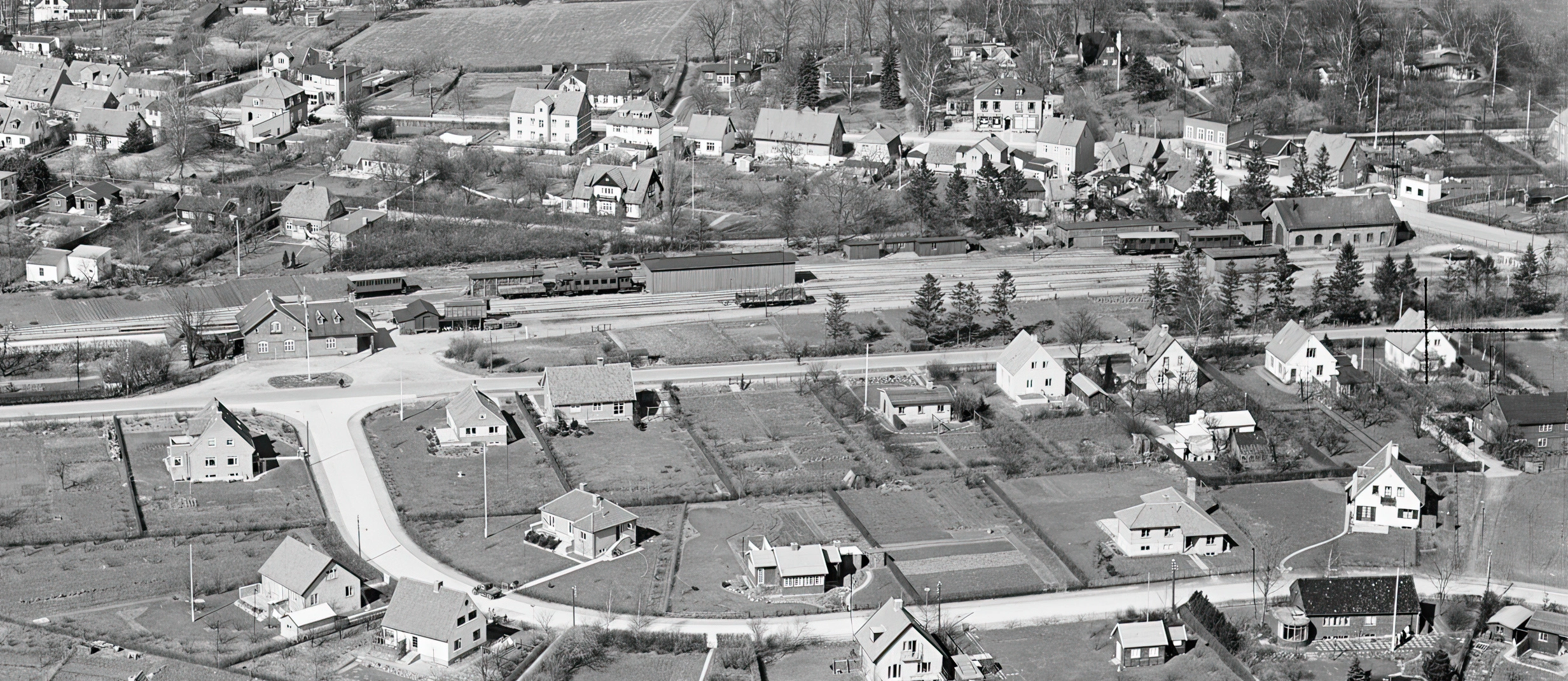 Billede af Nærum Station.