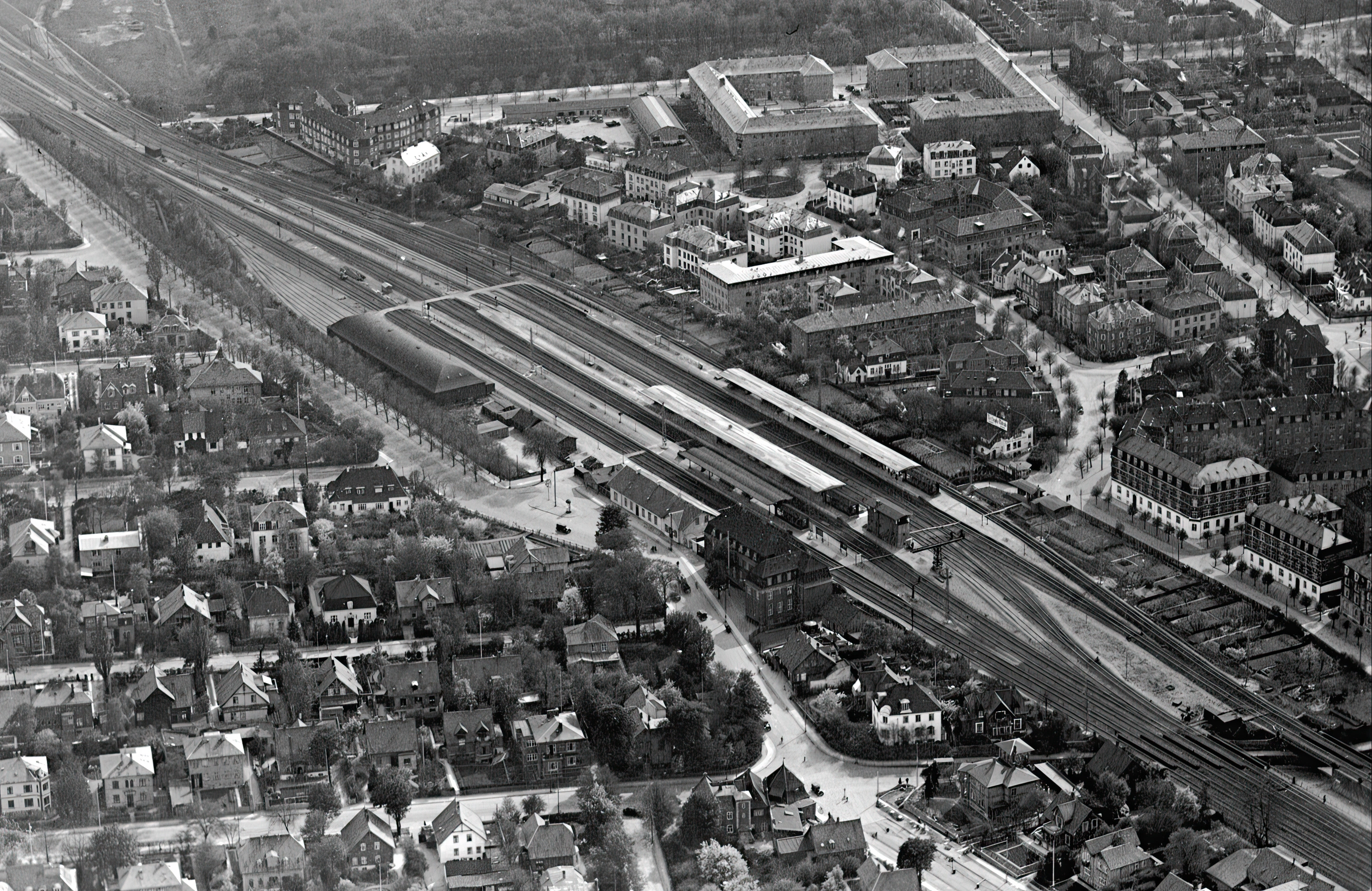 Billede af Hellerup Station.