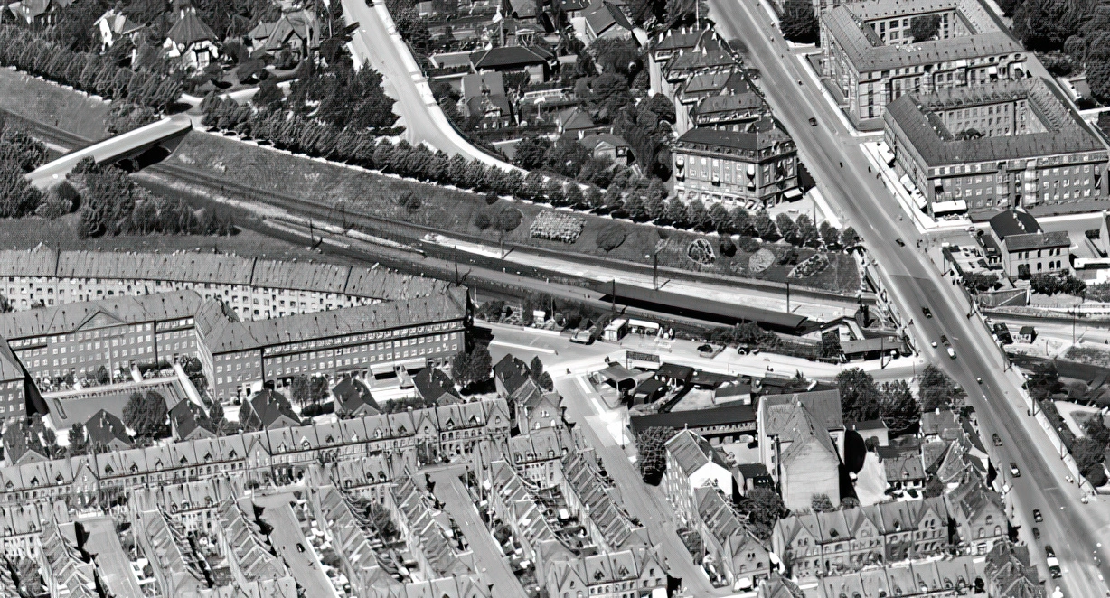 Billede af Svanemøllen Station. Billede af Svanemøllen Station.