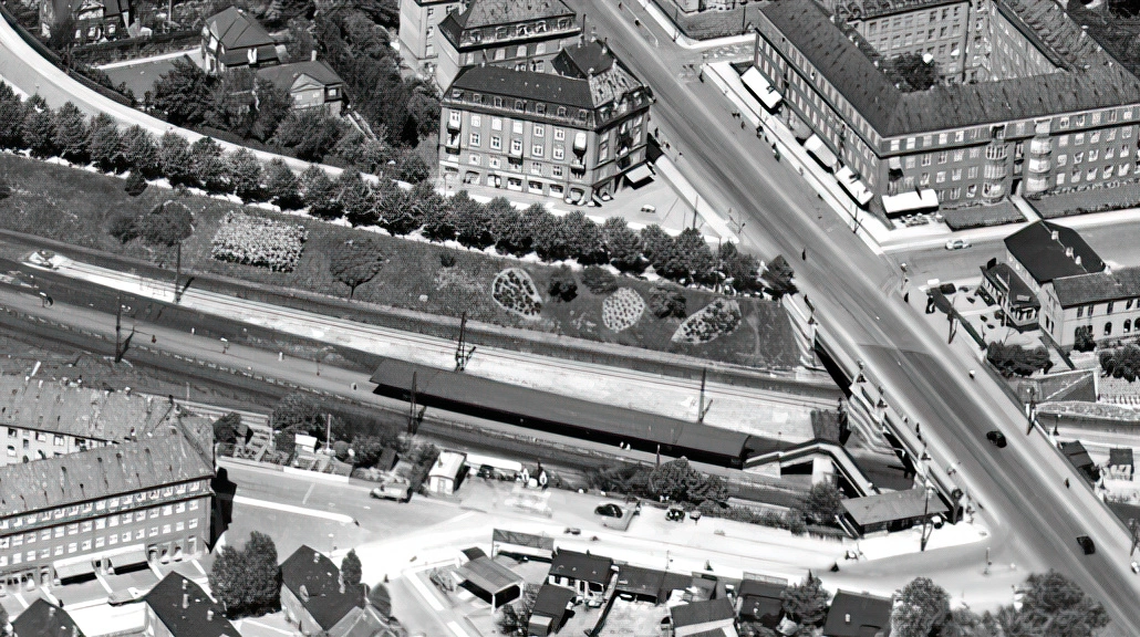 Billede af Svanemøllen Station. Billede af Svanemøllen Station.