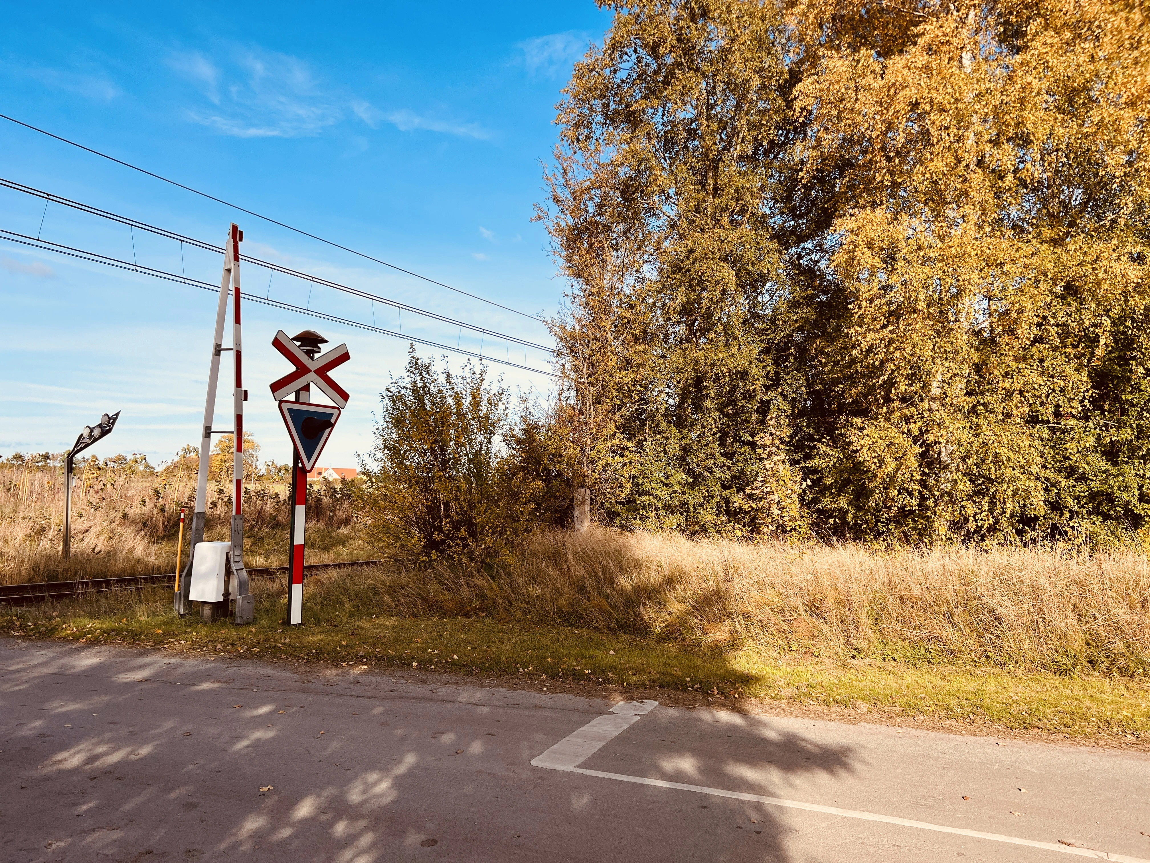 Billede af Dagstrup Trinbræt - Trinbræt er nedrevet, men Dagstrup Trinbræt har ligget her.