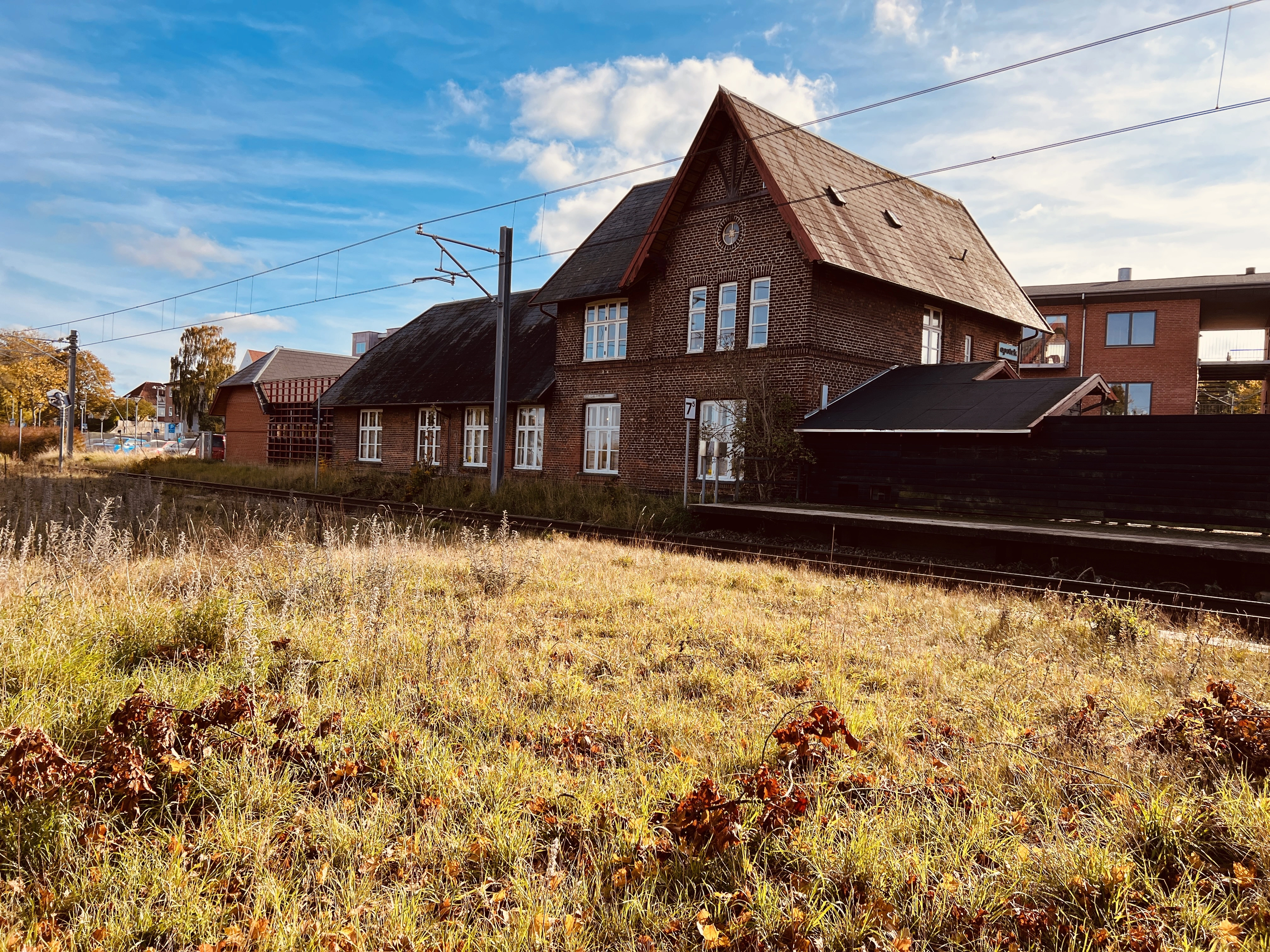 Billede af Kolind Station.