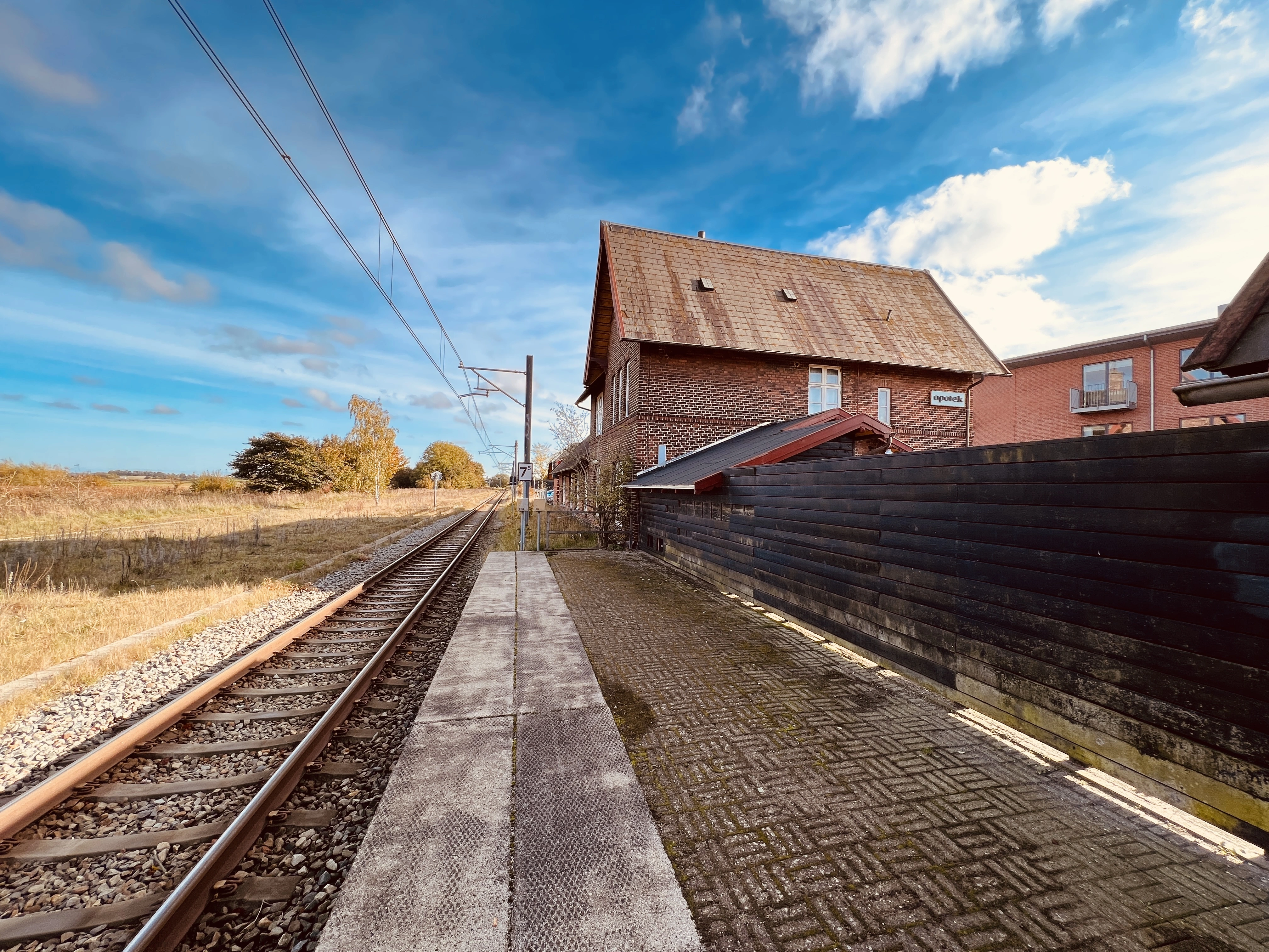 Billede af Kolind Station.