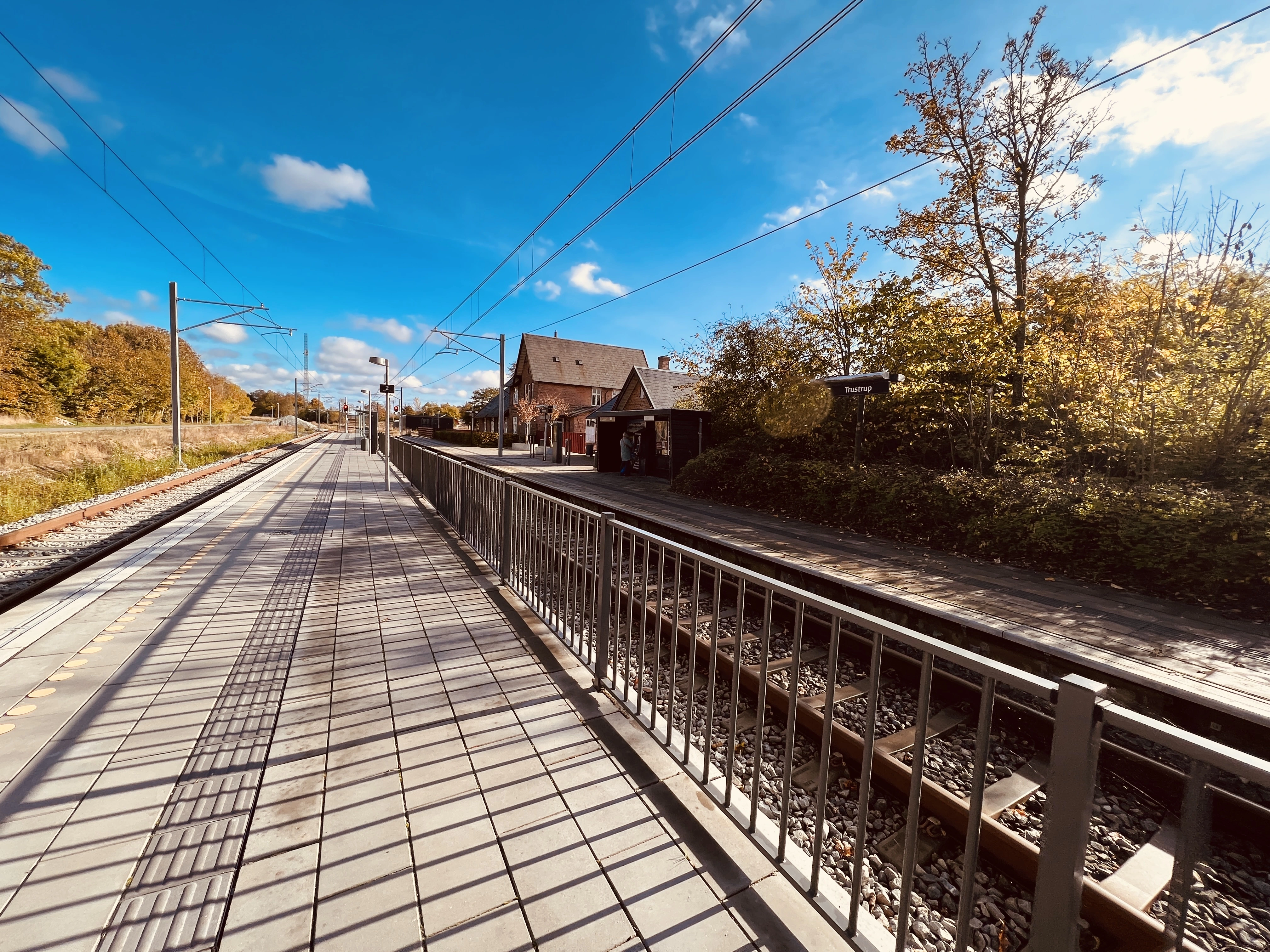 Billede af Trustrup Station. Billede af Trustrup Station.