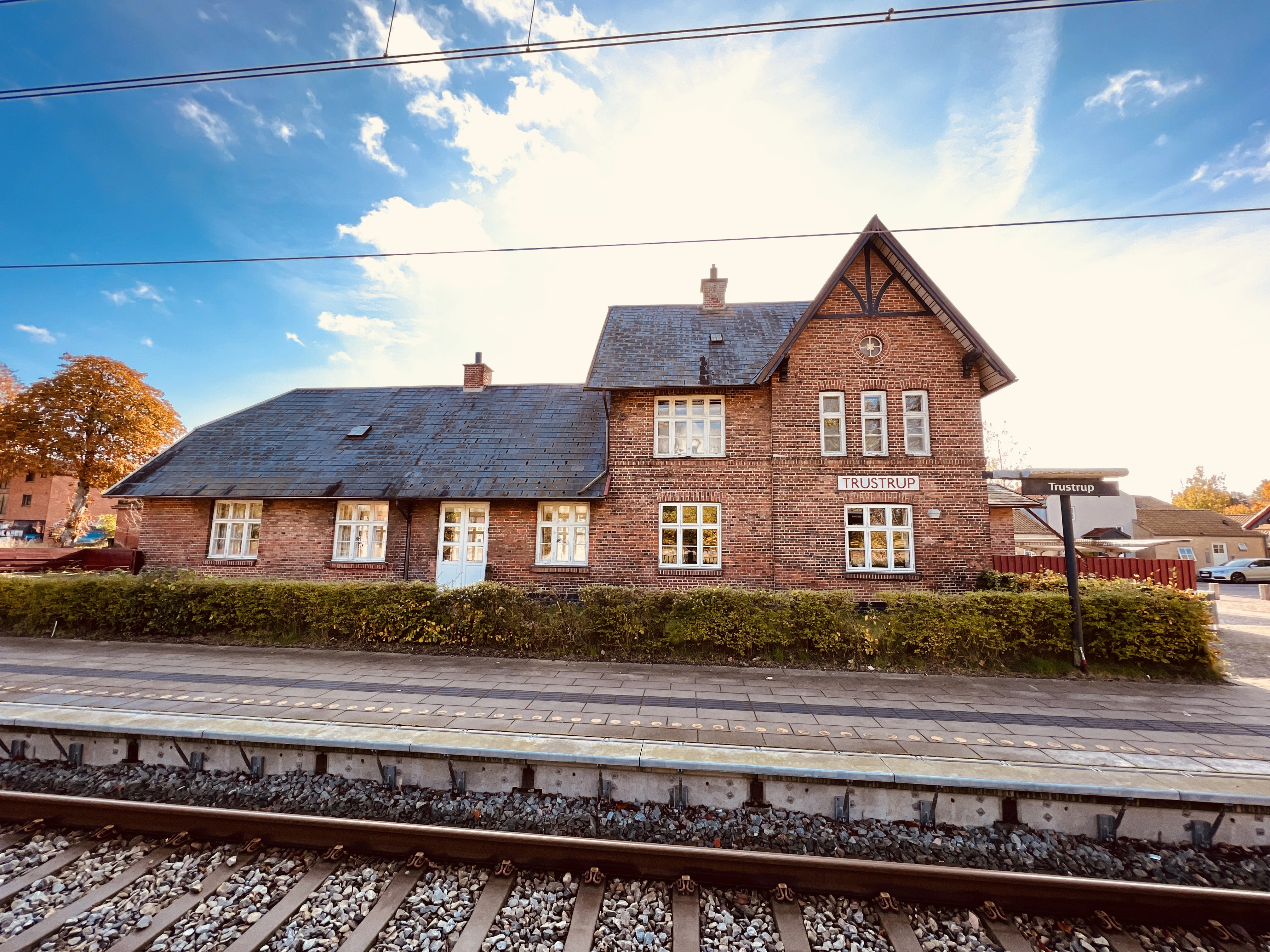 Billede af Trustrup Station. Billede af Trustrup Station.