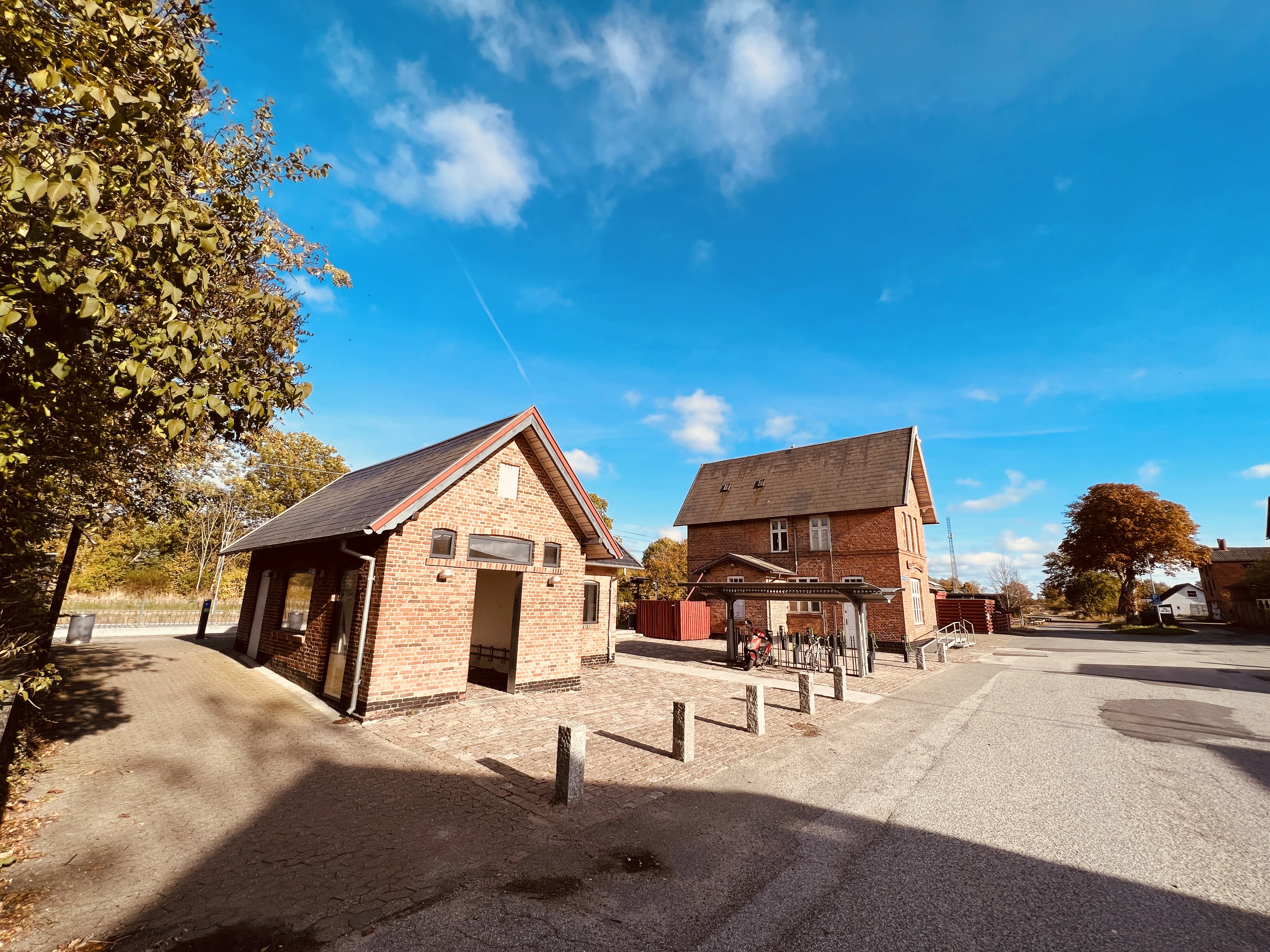 Billede af Trustrup Station.