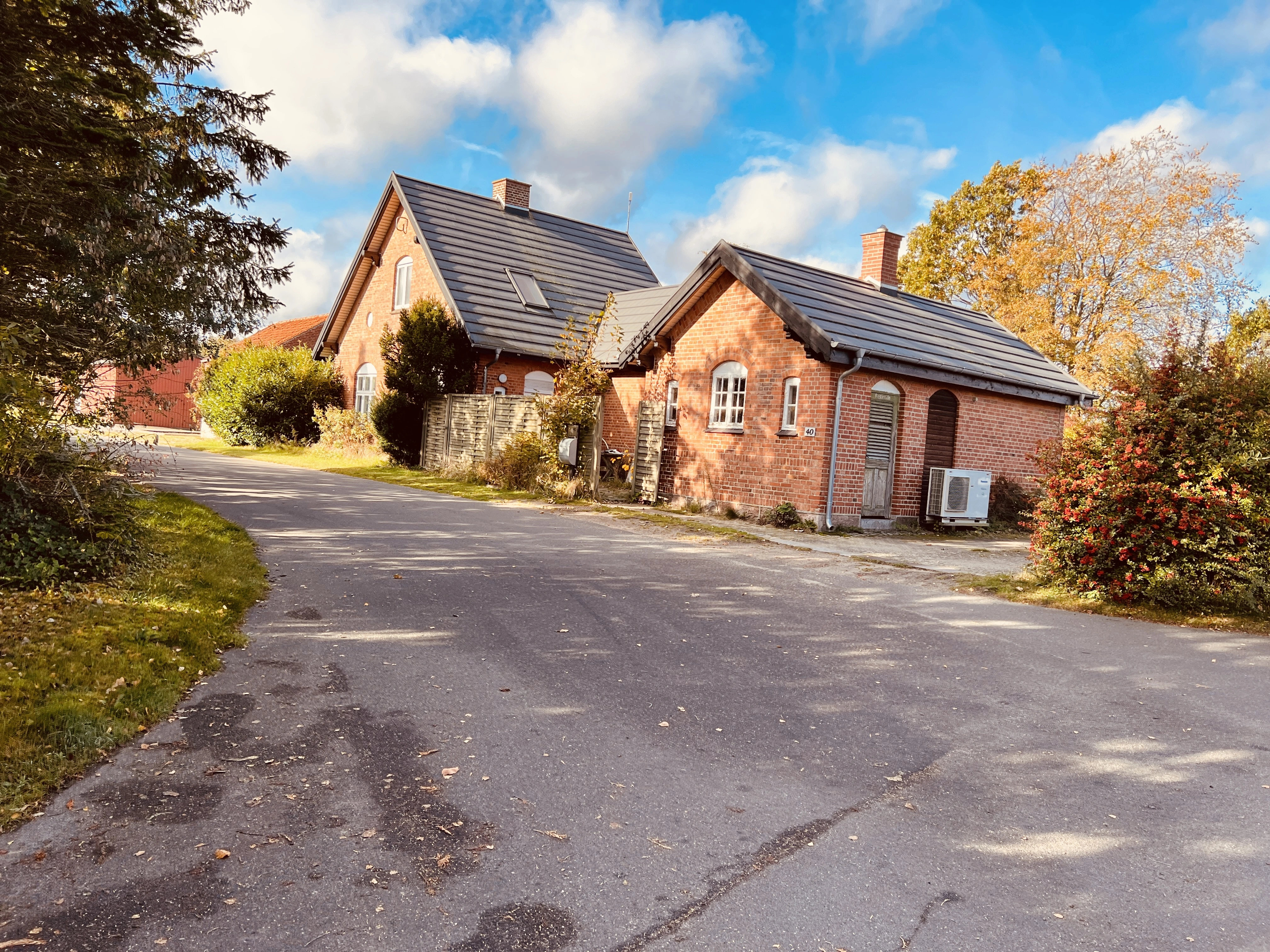 Billede af Hyllested Station.