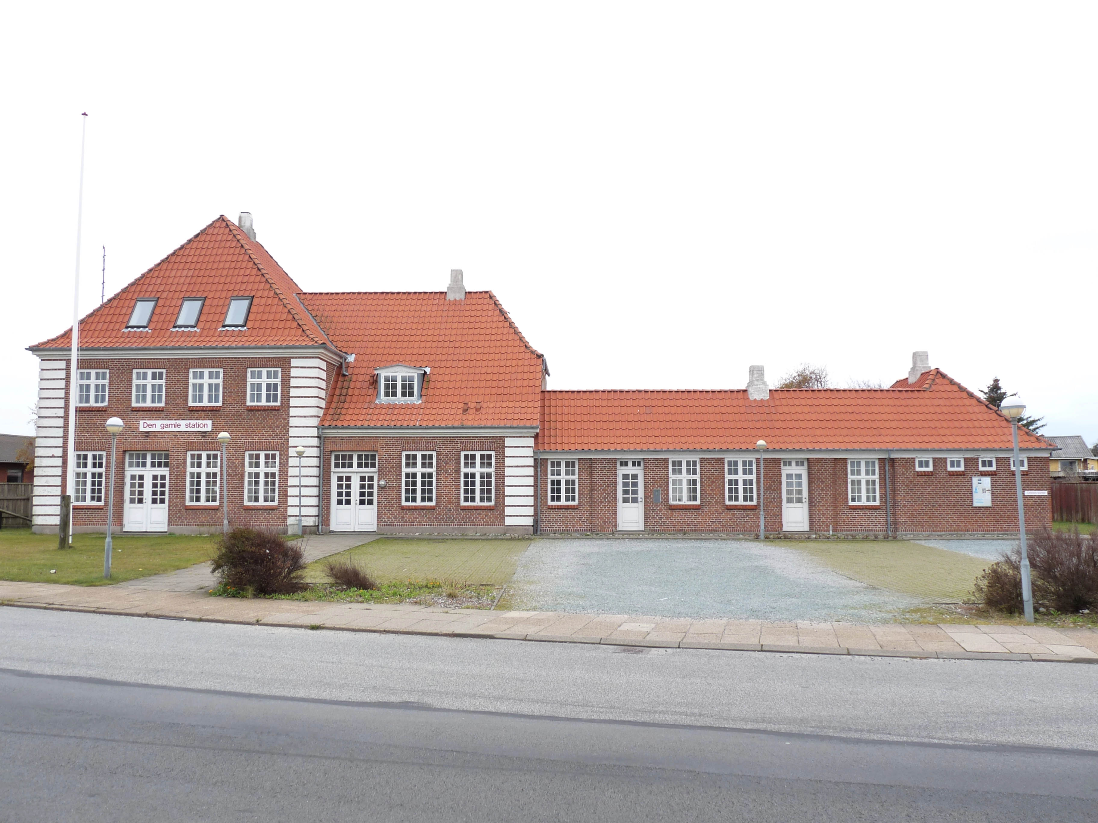 Billede af Hirtshals Trinbræt - Trinbræt er nedrevet, men Hirtshals Trinbræt har ligget her.