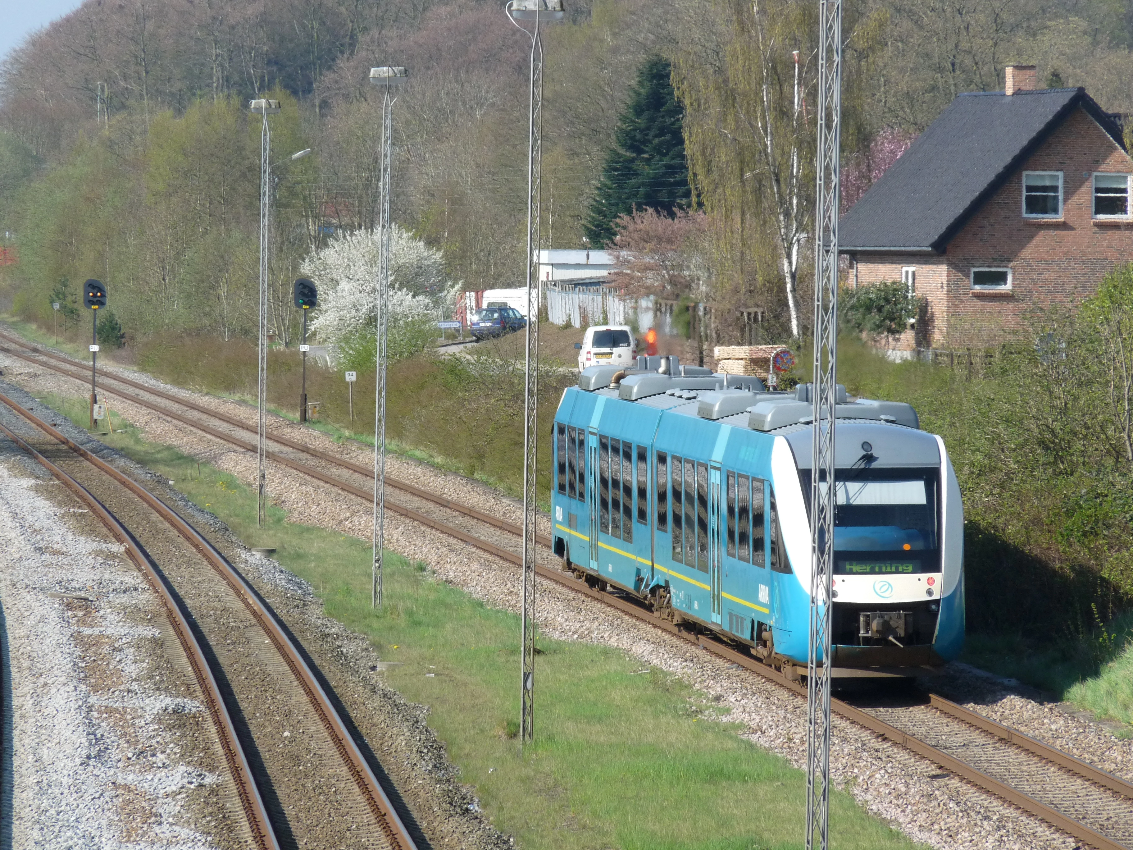 Billede af Hørning Teknisk Station.