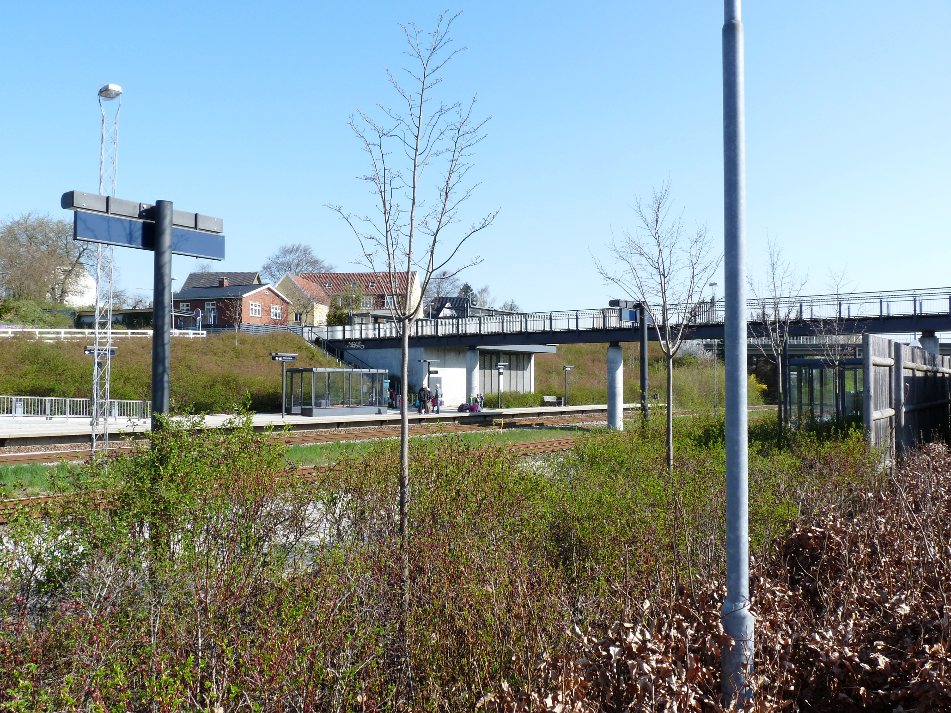 Billede af Hørning (Midlertidig) Station - Station er nedrevet, men Hørning (Midlertidig) Station har ligget her. Billede af Hørning (Midlertidig) Station - Station er nedrevet, men Hørning (Midlertidig) Station har ligget her.