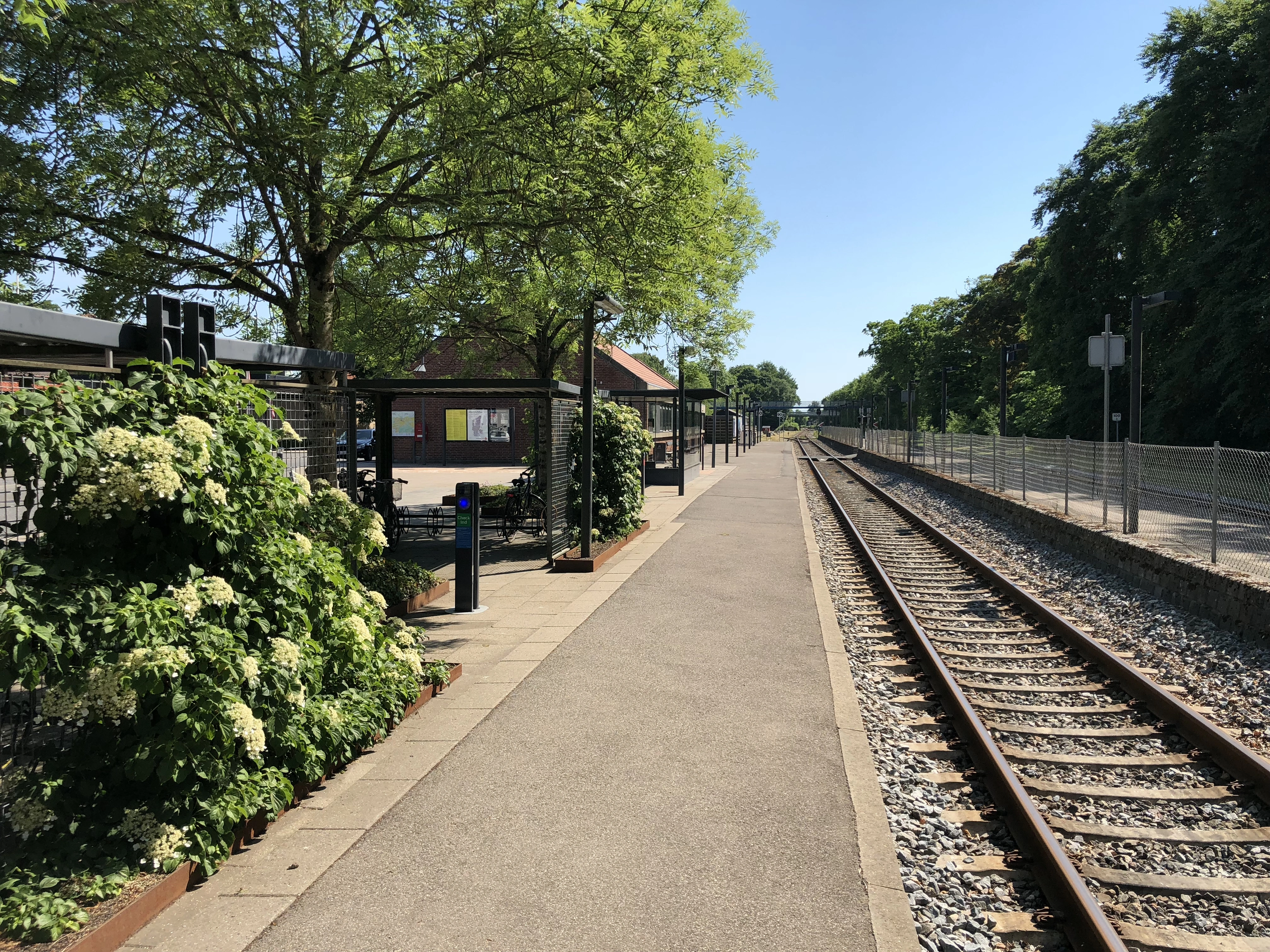 Billede af Jelling Station - Station er nedrevet, men Jelling Station har ligget her.