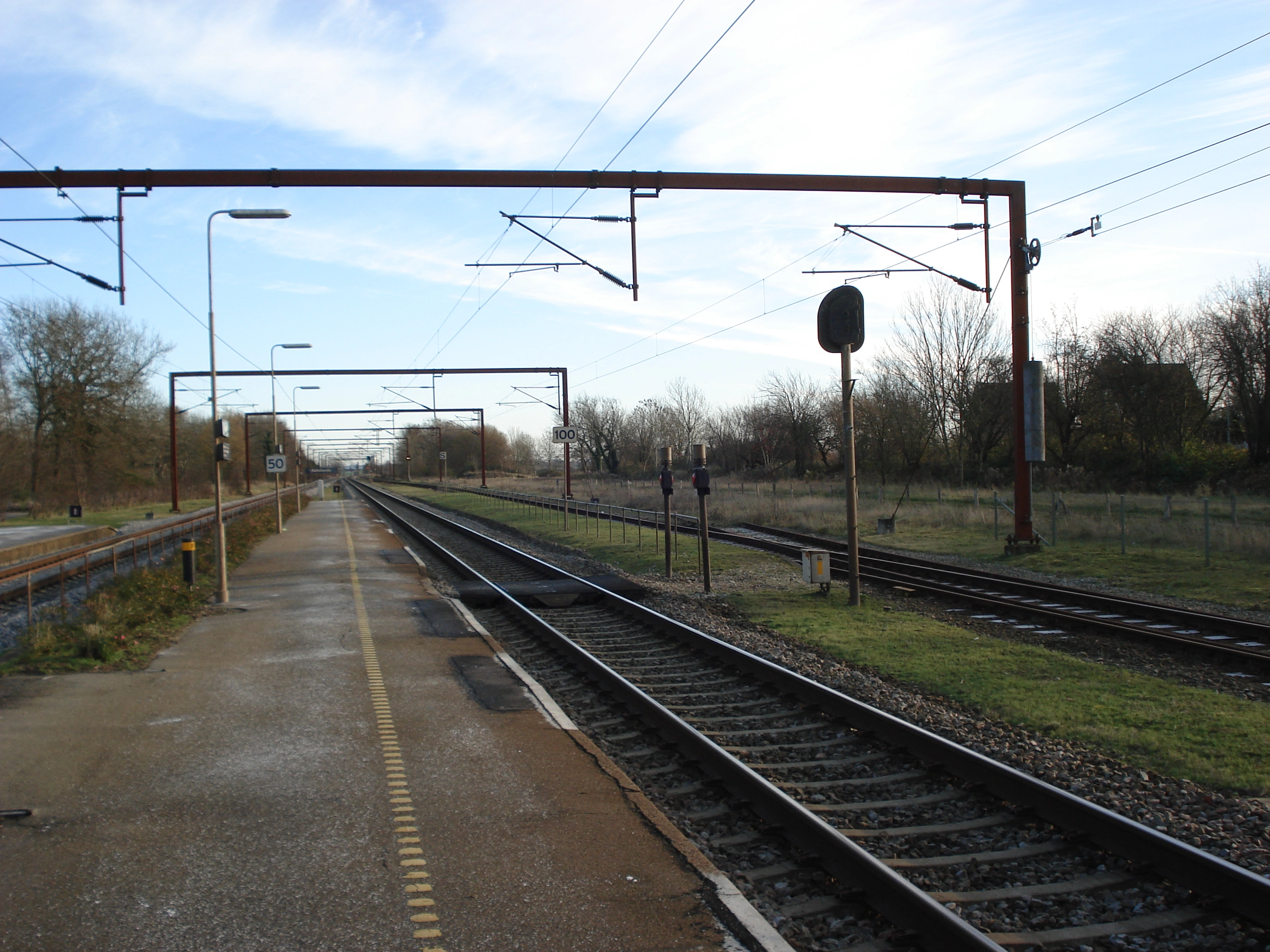 Billede af Kavslunde Station - Station er nedrevet, men Kavslunde Station har ligget her.