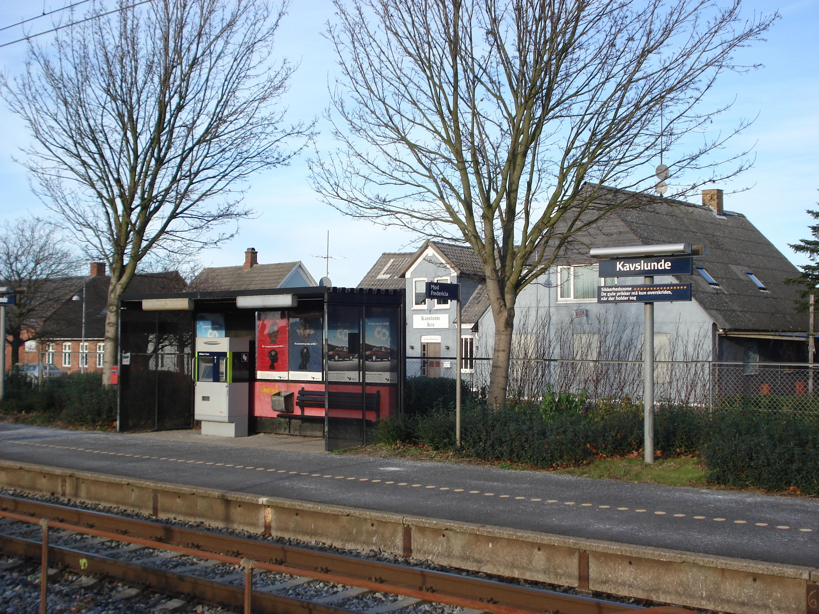 Billede af Kavslunde Station - Station er nedrevet, men Kavslunde Station har ligget her. Billede af Kavslunde Station - Station er nedrevet, men Kavslunde Station har ligget her.