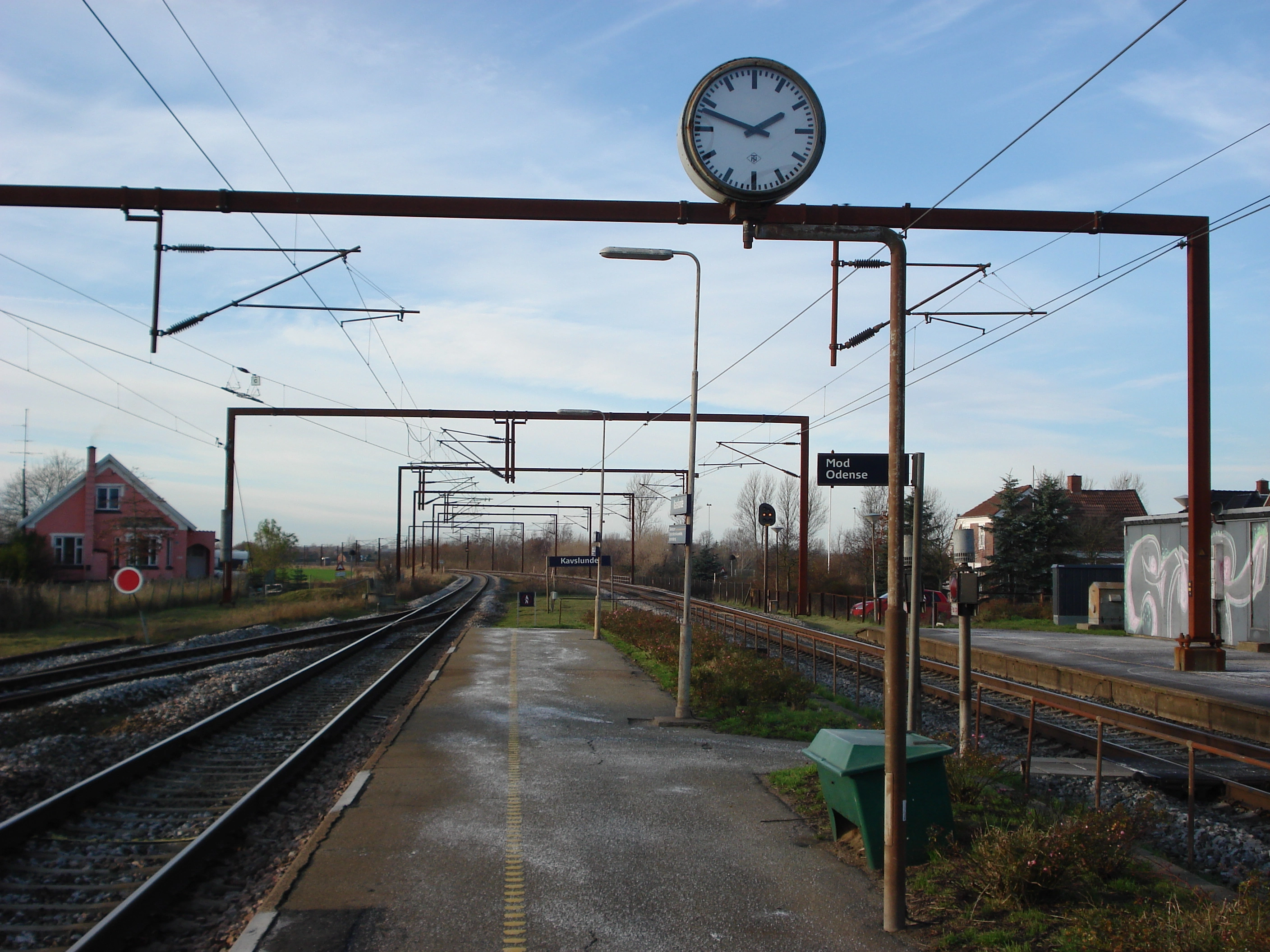 Billede af Kavslunde Station - Station er nedrevet, men Kavslunde Station har ligget her.