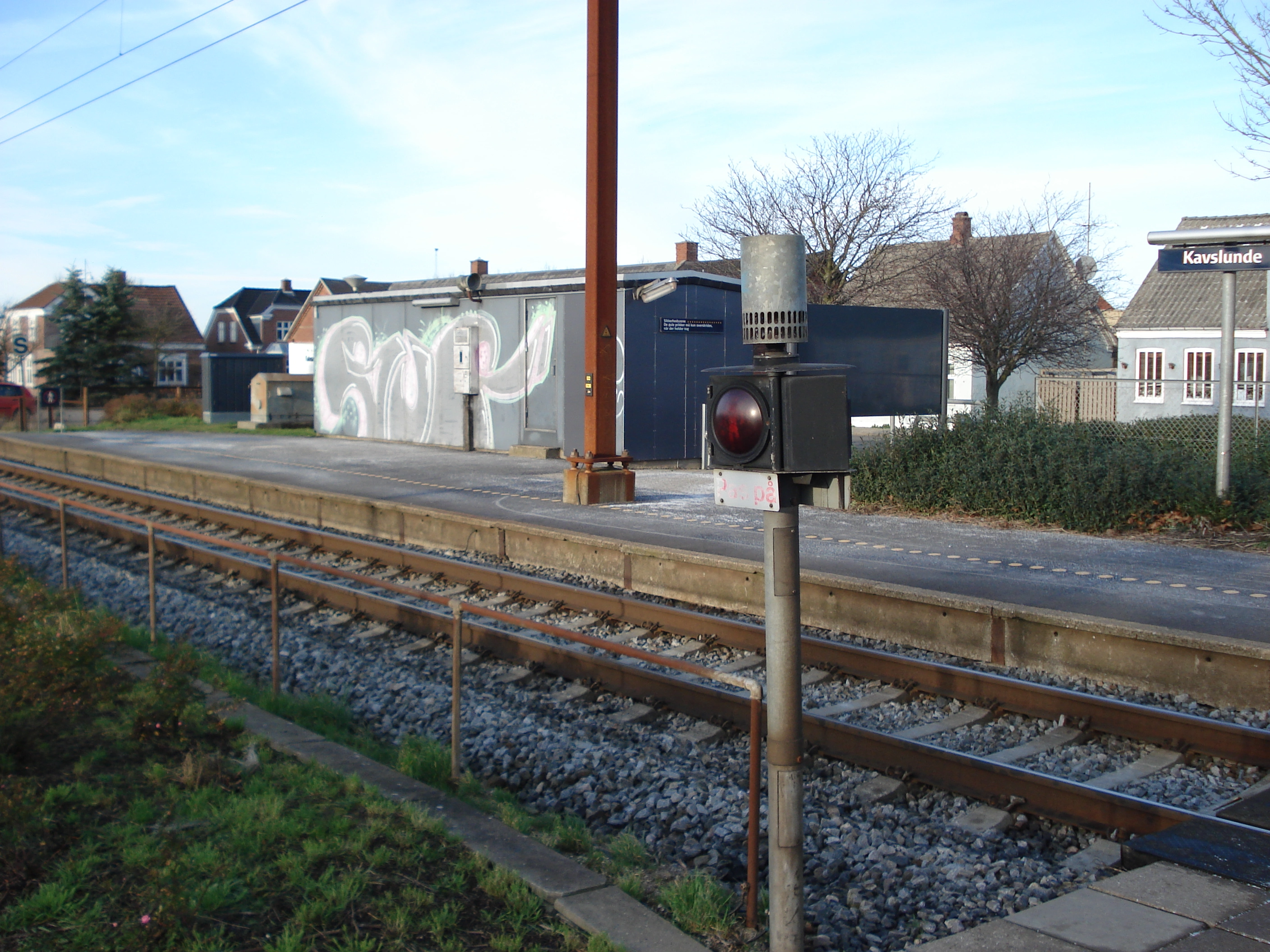 Billede af Kavslunde Station - Station er nedrevet, men Kavslunde Station har ligget her. Billede af Kavslunde Station - Station er nedrevet, men Kavslunde Station har ligget her.